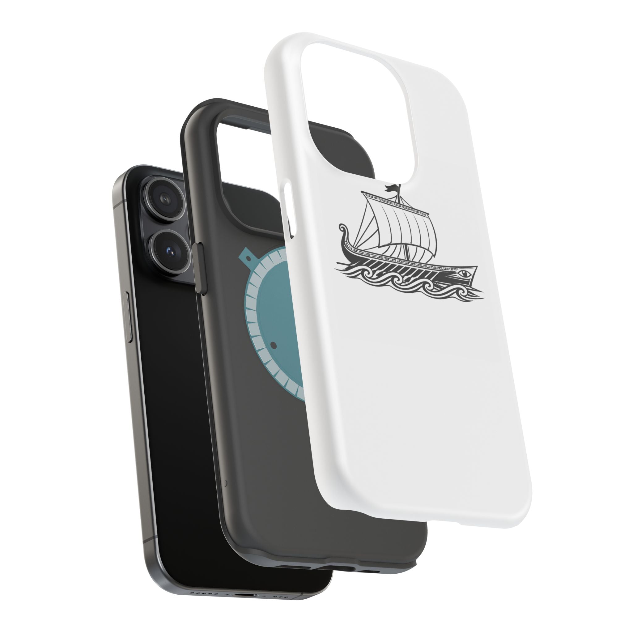 The Odyssey Magnetic Impact Phone Case Minimal Nautical iPhone Cover