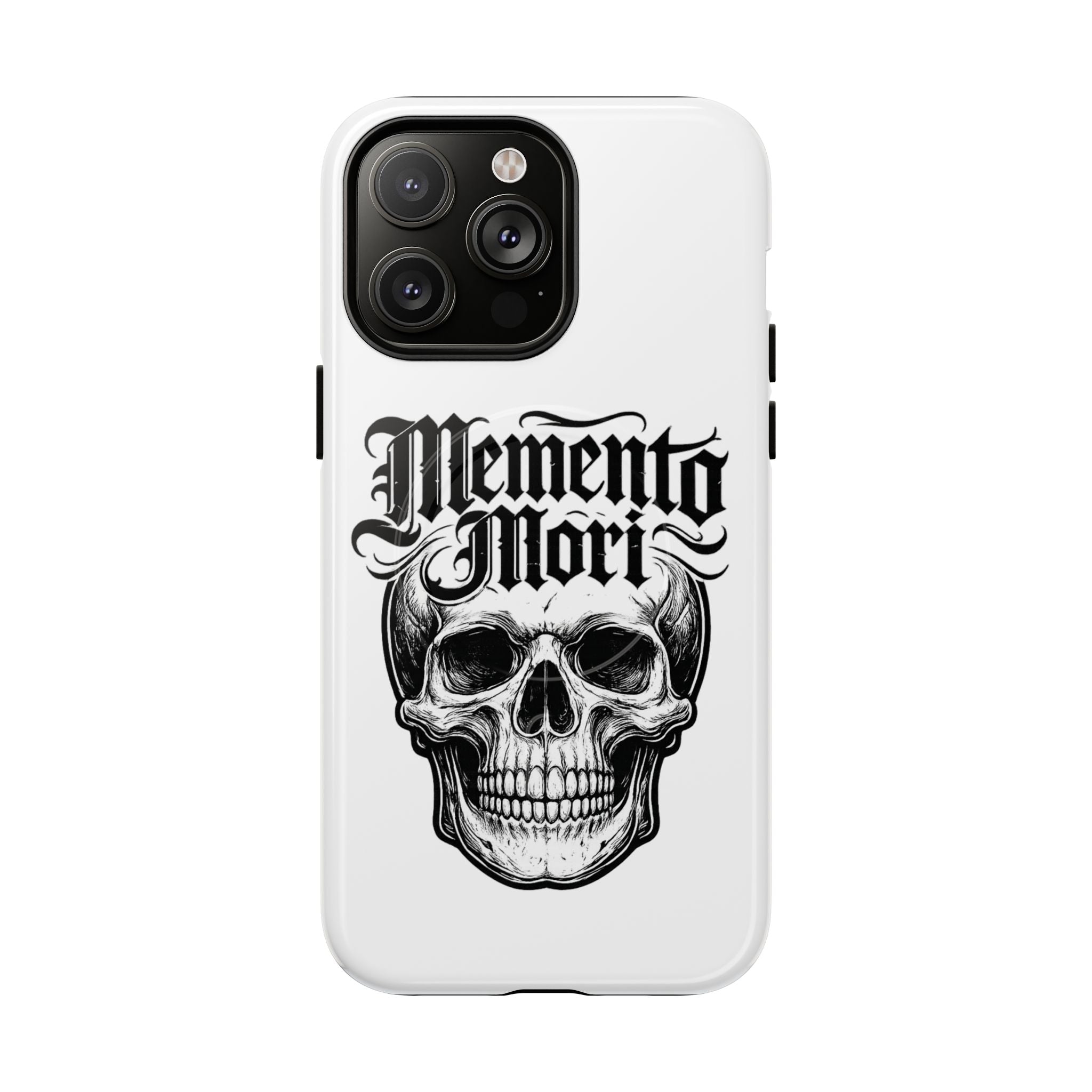 Memento Mori Skull Tough Magnetic Phone Case