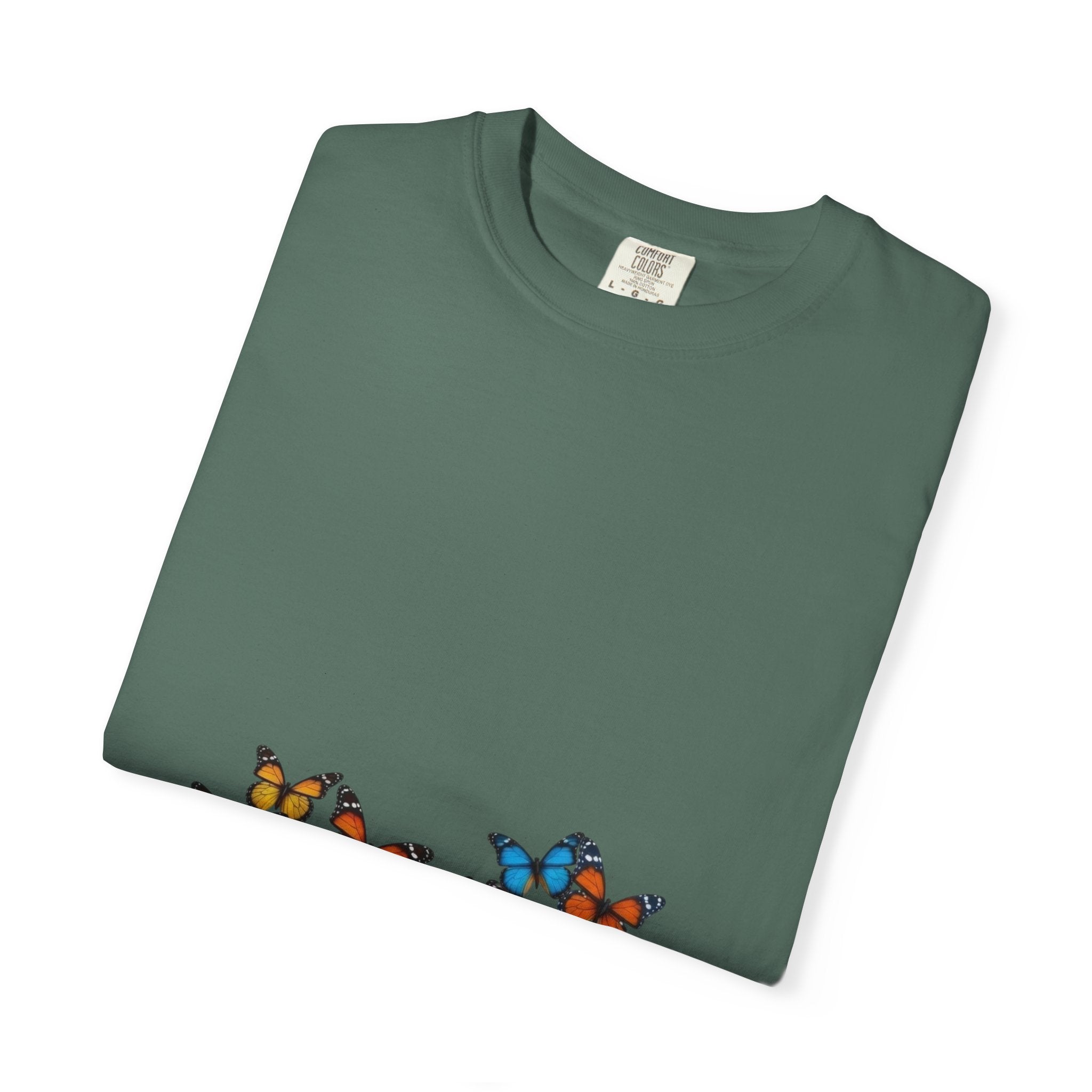Butterflies in My Belly Colorful Graphic Tee