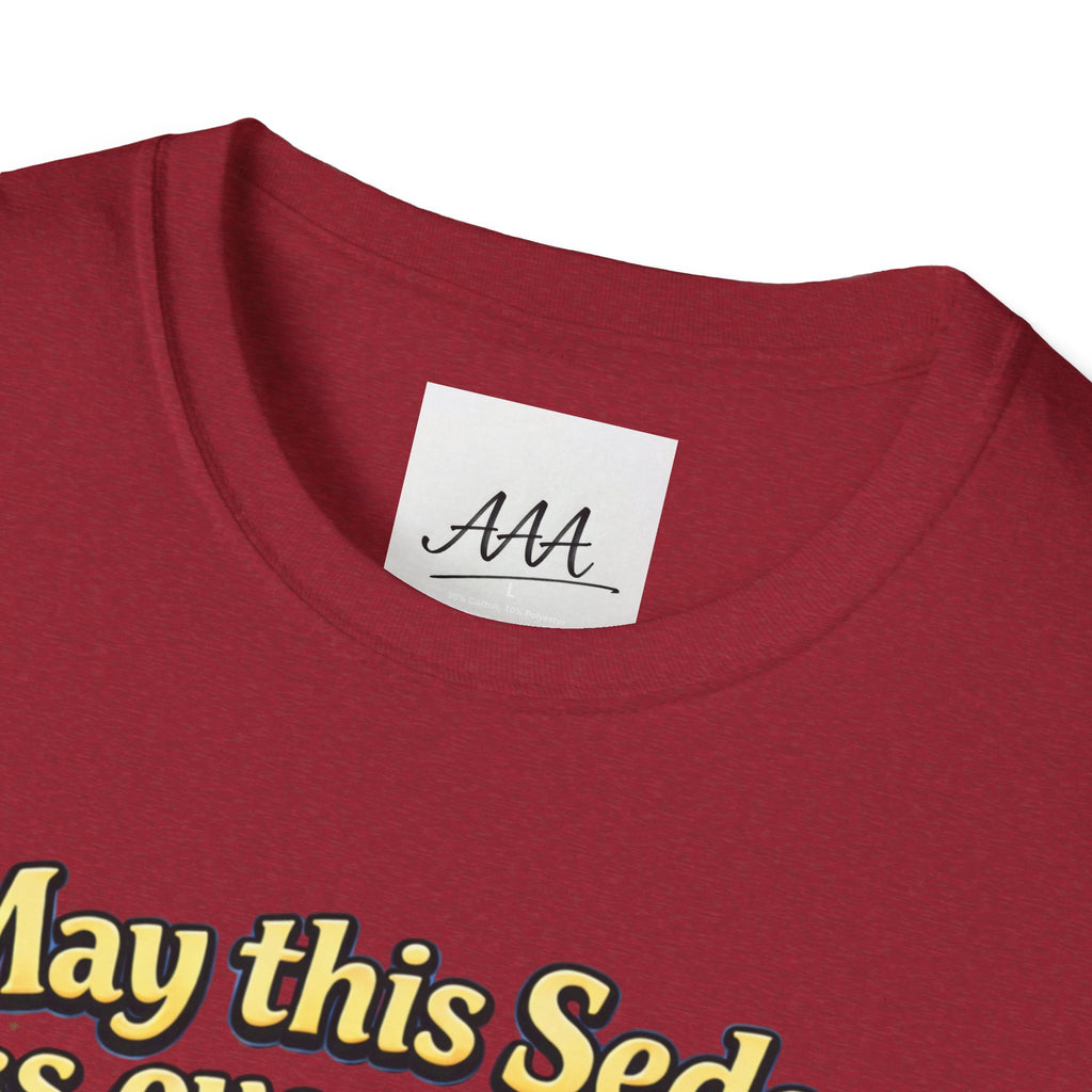 May This Seder Pass Over Quicker T-Shirt | Passover Seder Illustration