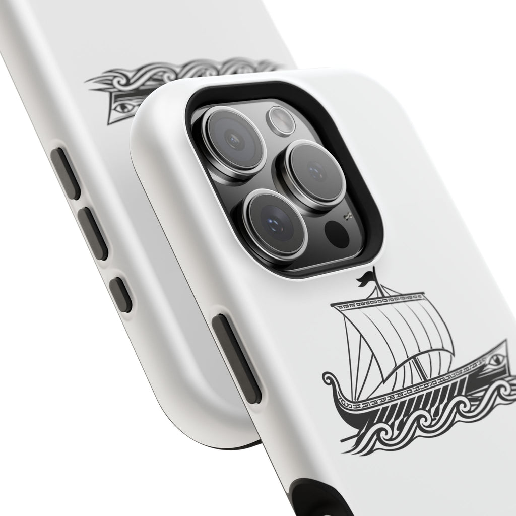 The Odyssey Magnetic Impact Phone Case Minimal Nautical iPhone Cover