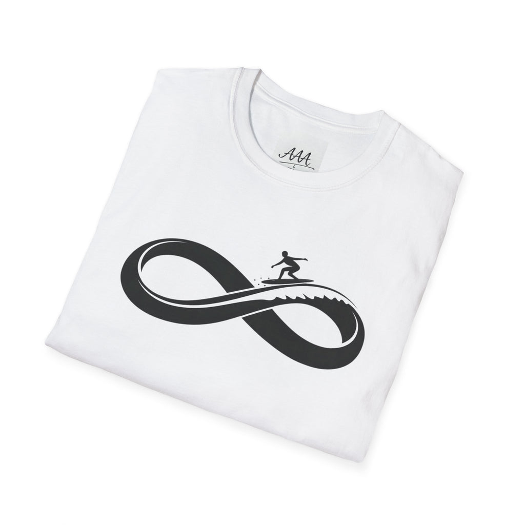 Infinity Wave Surfing T-Shirt | Surfer Shirt | Ocean Wave Tee | Beach Life Shirt