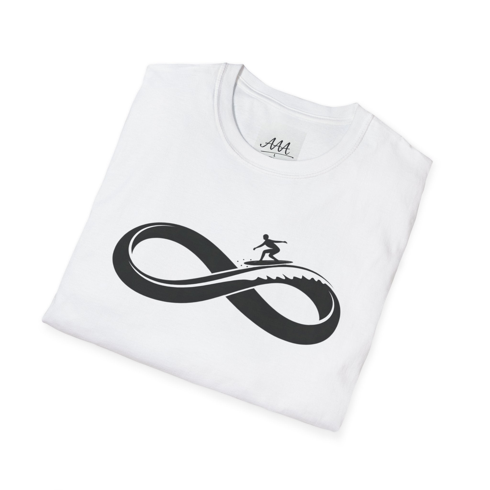 Infinity Wave Surfing T-Shirt | Surfer Shirt | Ocean Wave Tee | Beach Life Shirt