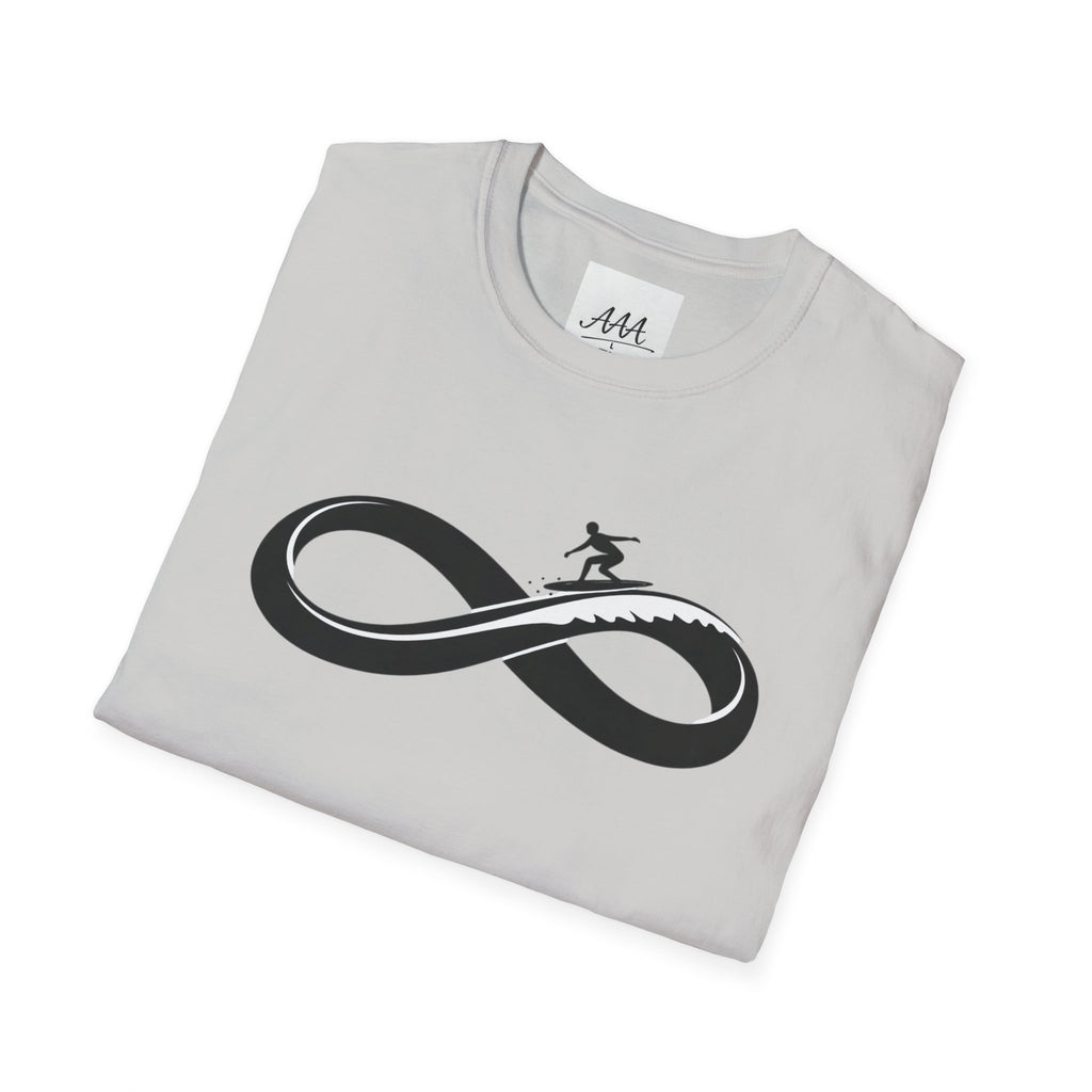 Infinity Wave Surfing T-Shirt | Surfer Shirt | Ocean Wave Tee | Beach Life Shirt