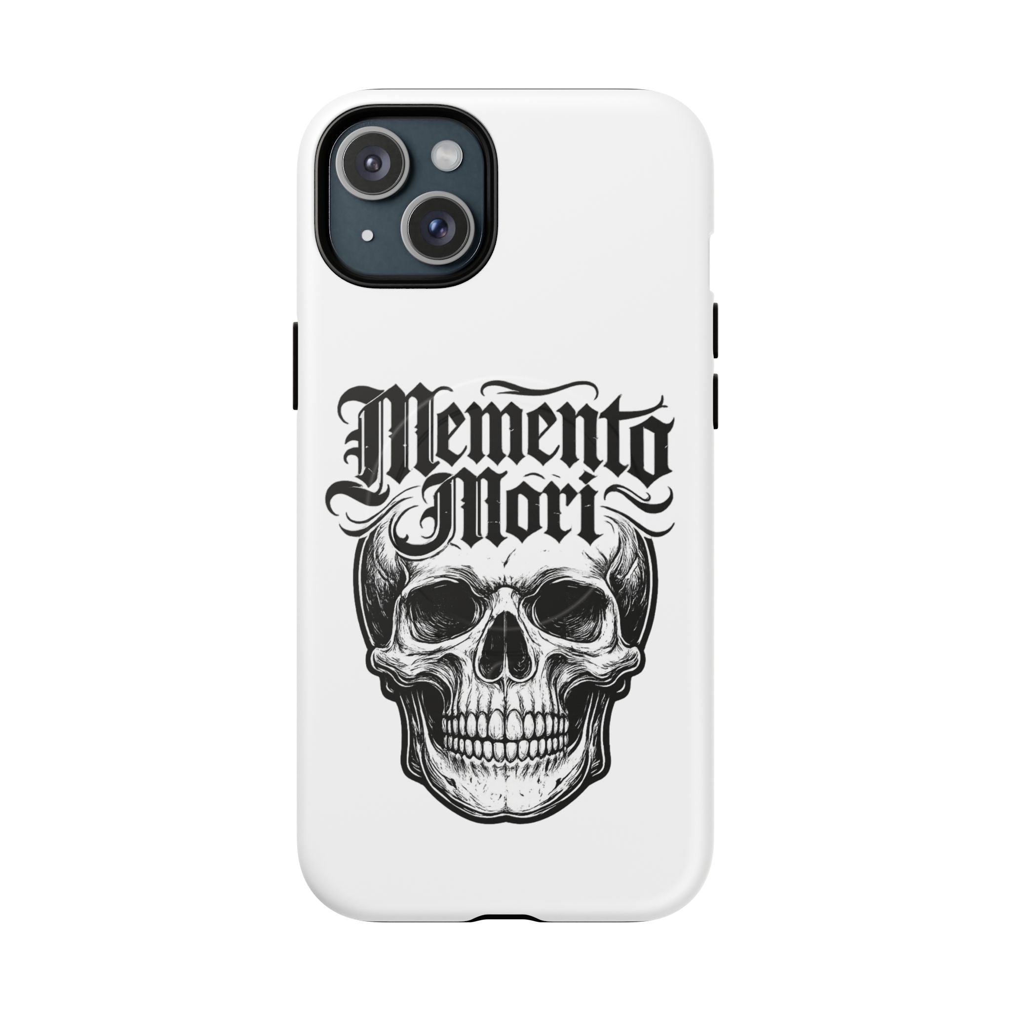 Memento Mori Skull Tough Magnetic Phone Case