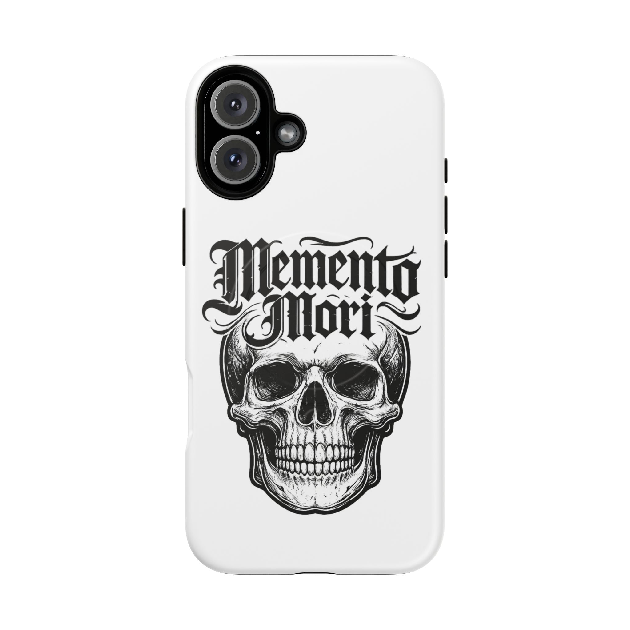 Memento Mori Skull Tough Magnetic Phone Case