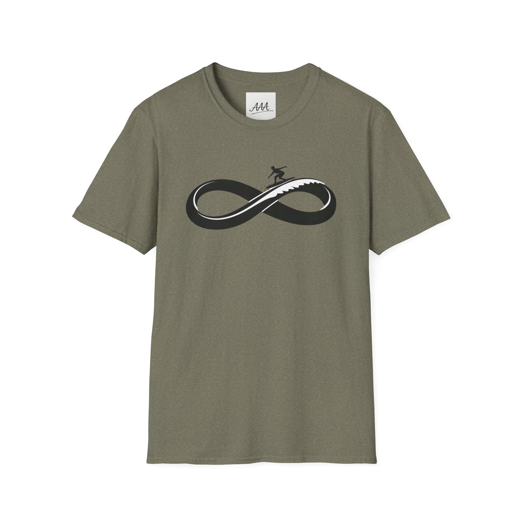 Infinity Wave Surfing T-Shirt | Surfer Shirt | Ocean Wave Tee | Beach Life Shirt