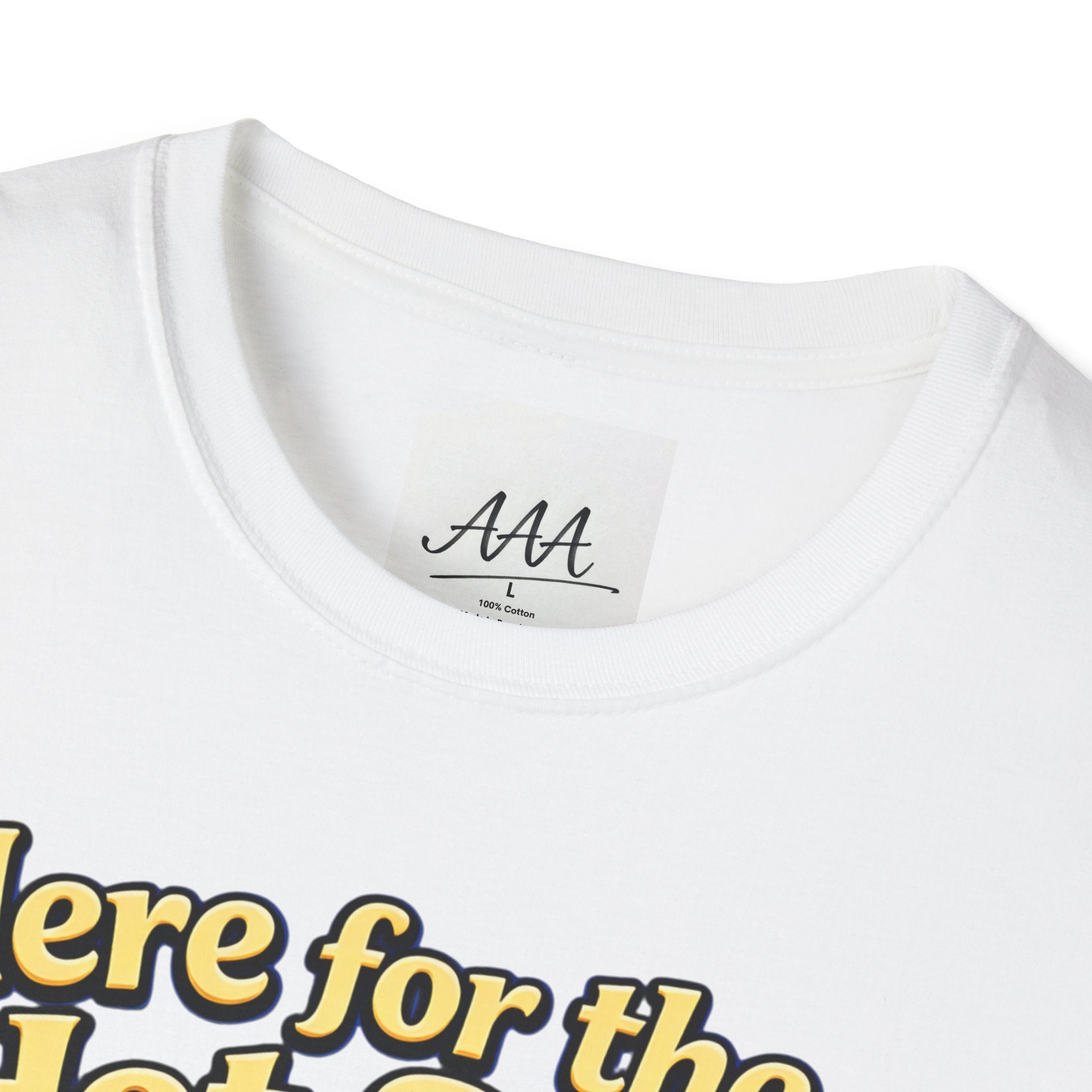 Here for the Hot Son graphic T-Shirt | Jewish Shabbat Seder Illustration