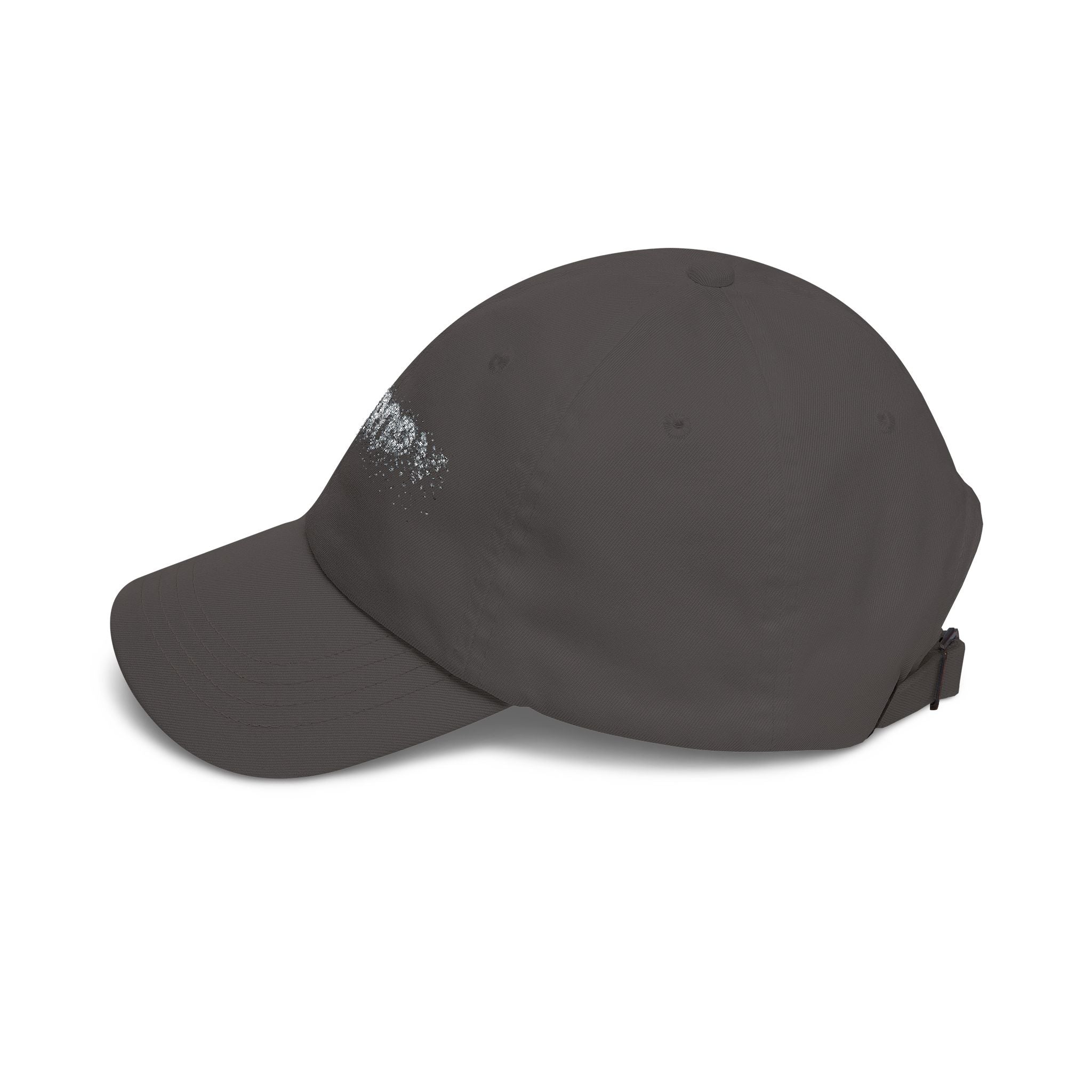 Entropy White Baseball Hat
