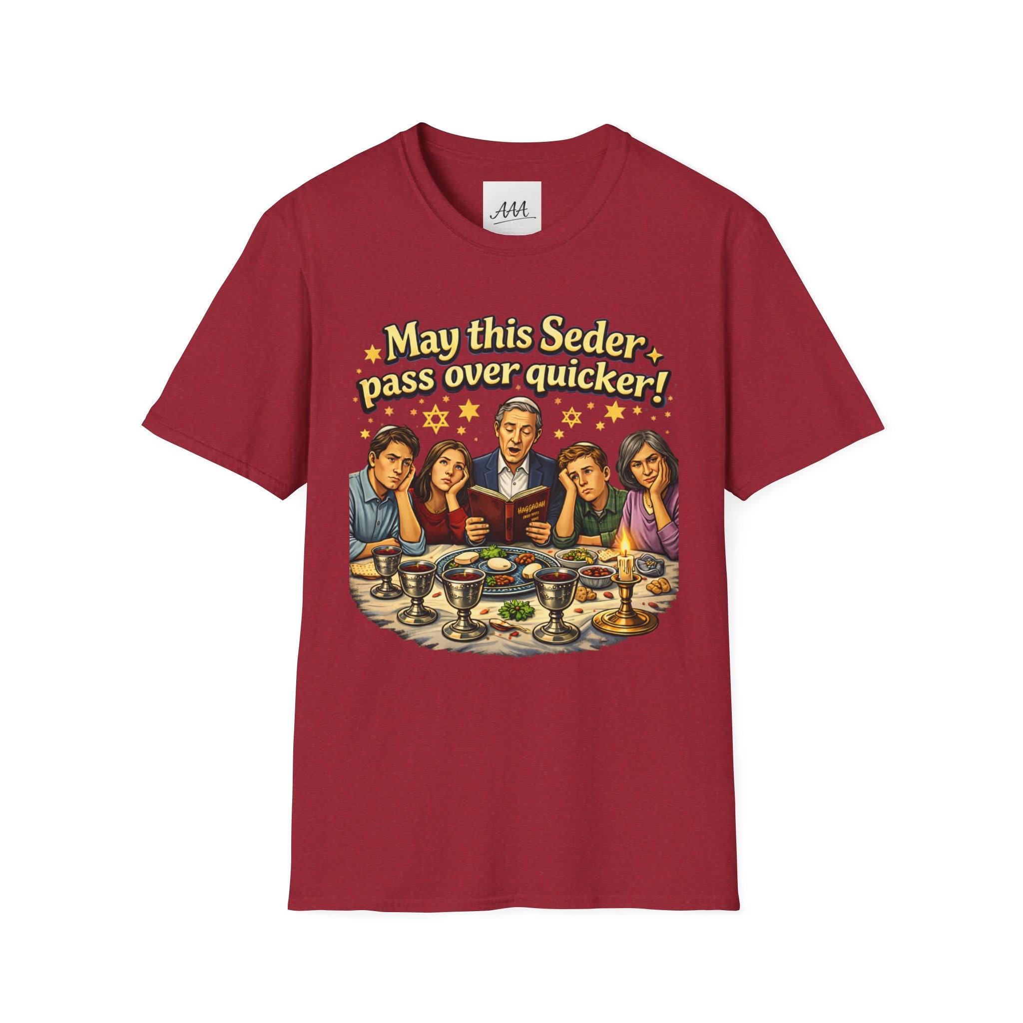 May This Seder Pass Over Quicker T-Shirt | Funny Passover Shirt | Jewish Holiday Humor Tee | Seder Night Gift | Passover Family Shirt
