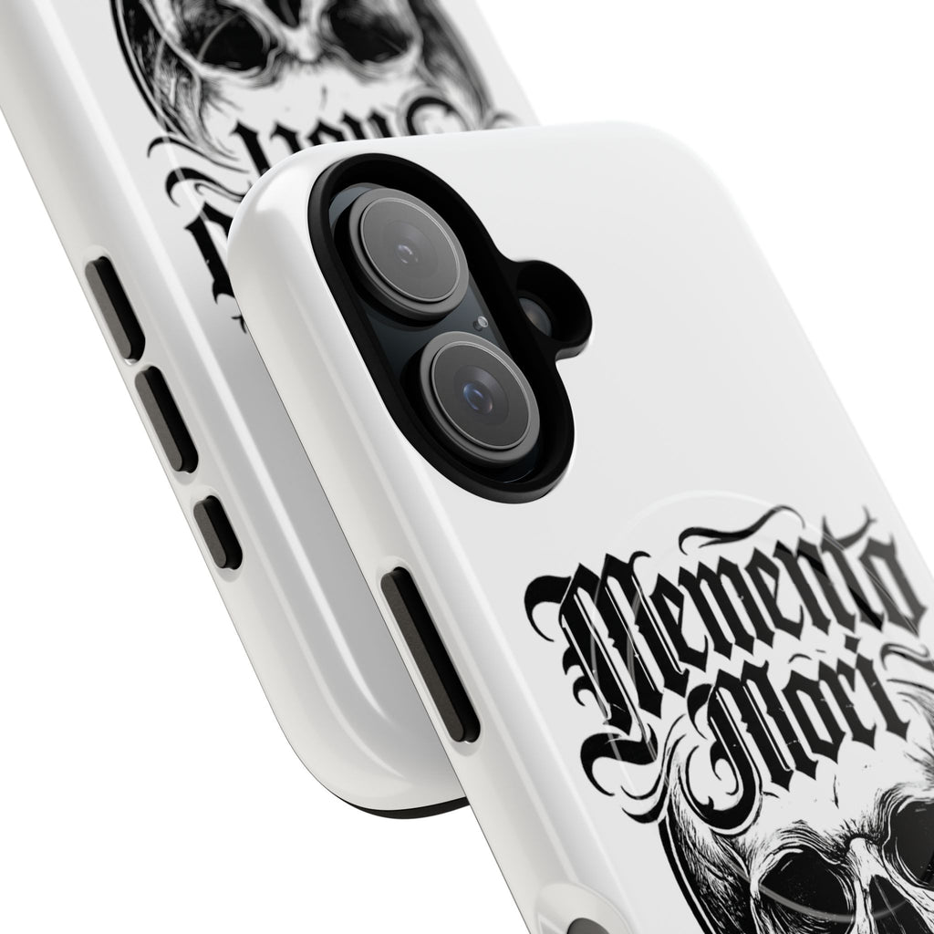 Memento Mori Skull Tough Magnetic Phone Case