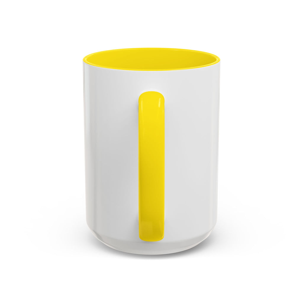 Atom Illustration Accent Mug | Science Coffee Cup