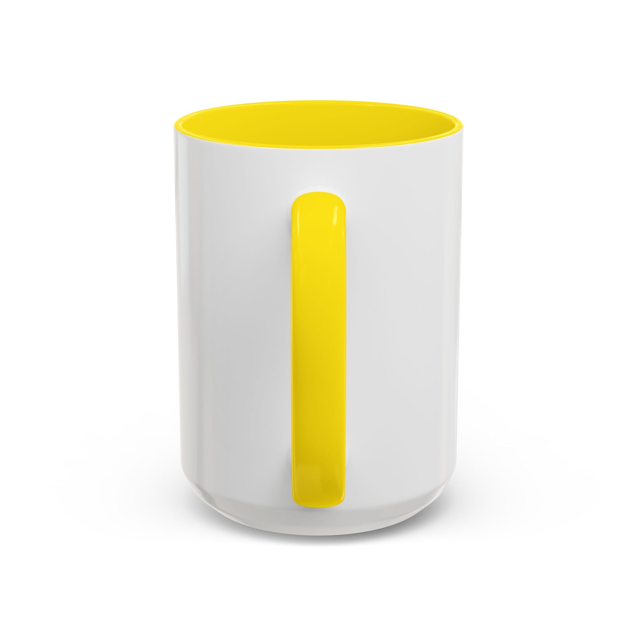 Atom Illustration Accent Mug | Science Coffee Cup