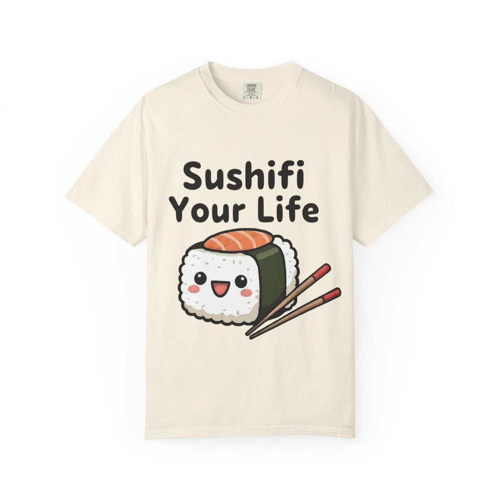 Sushifi Your Life T-Shirt Cute Kawaii Sushi Graphic Tee