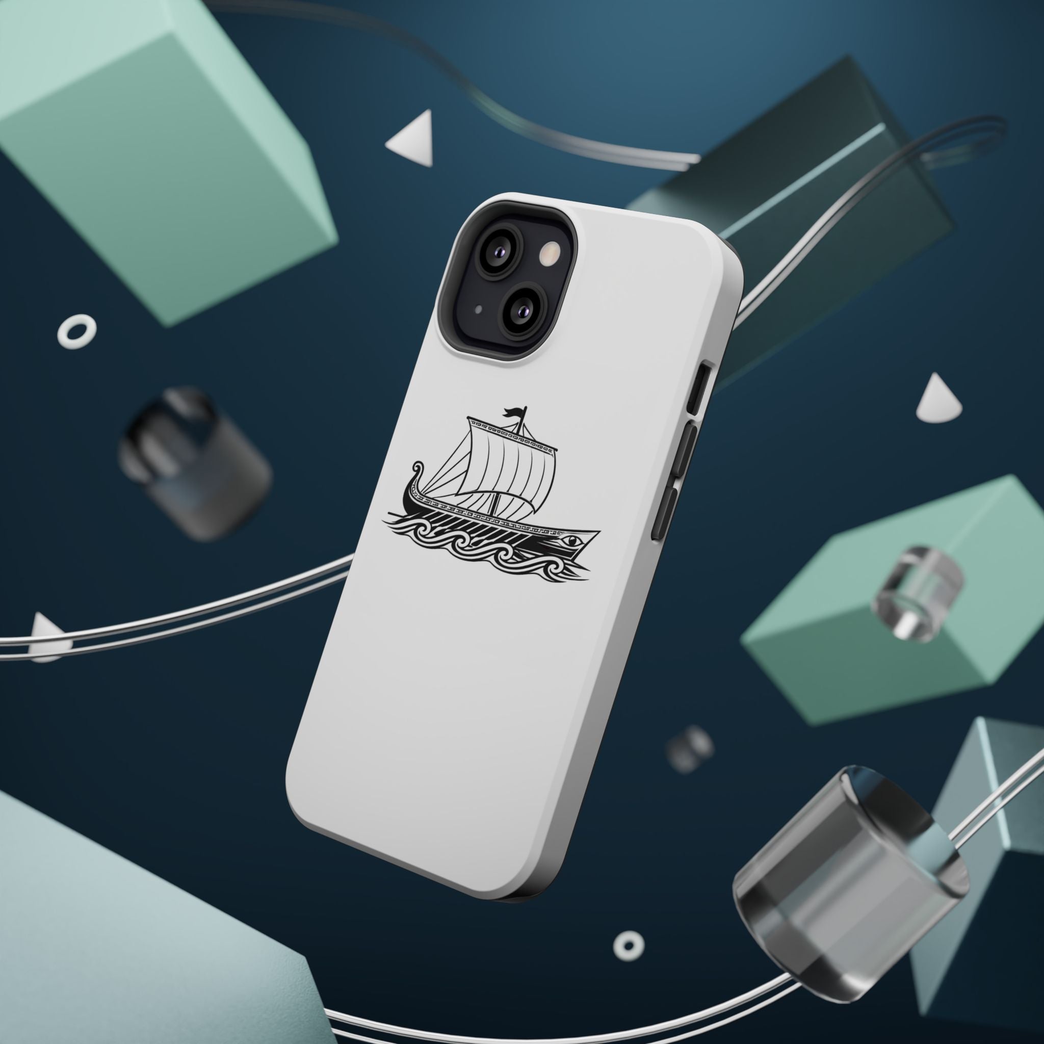 The Odyssey Magnetic Impact Phone Case Minimal Nautical iPhone Cover