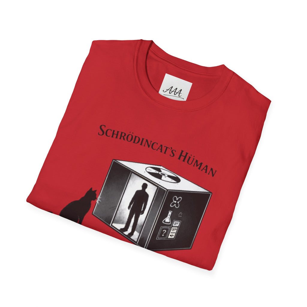 Schrodinger Cat Shirt Funny Science Tee | Schrödincat’s Human T-Shirt | Physics Joke Shirt | Nerd Humor Tee