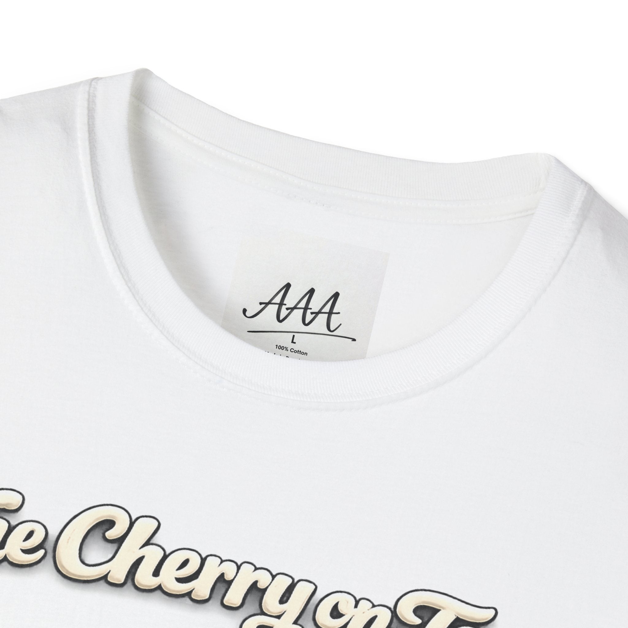 The Cherry on Top | Funny Double Cherry Boob Sweatshirt | Naughty Whipped Cream Cherry on Top T-Shirt | Gag Gift for Women