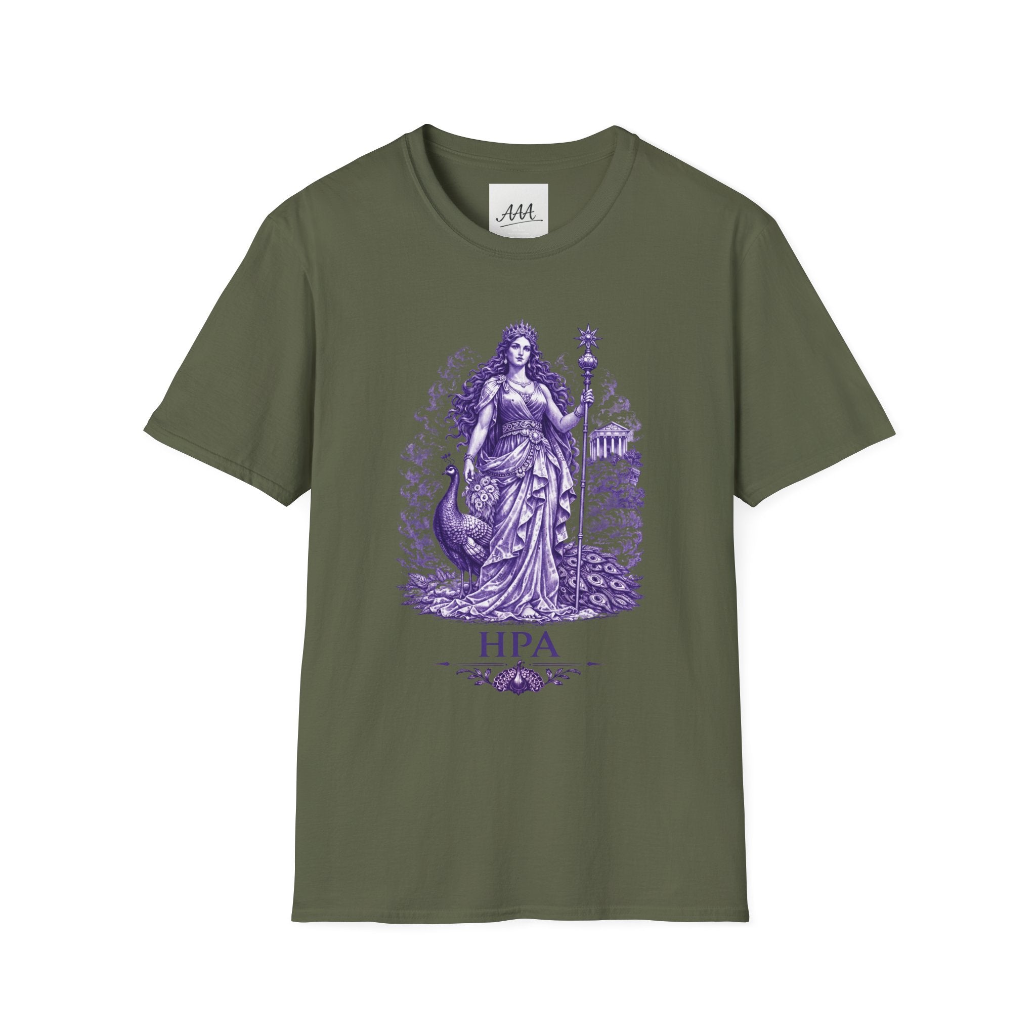 Hera T-Shirt | Greek Queen of the Gods Mythology Tee | Ancient Greece Graphic Shirt | Gift for Her | Unisex Soft Cotton