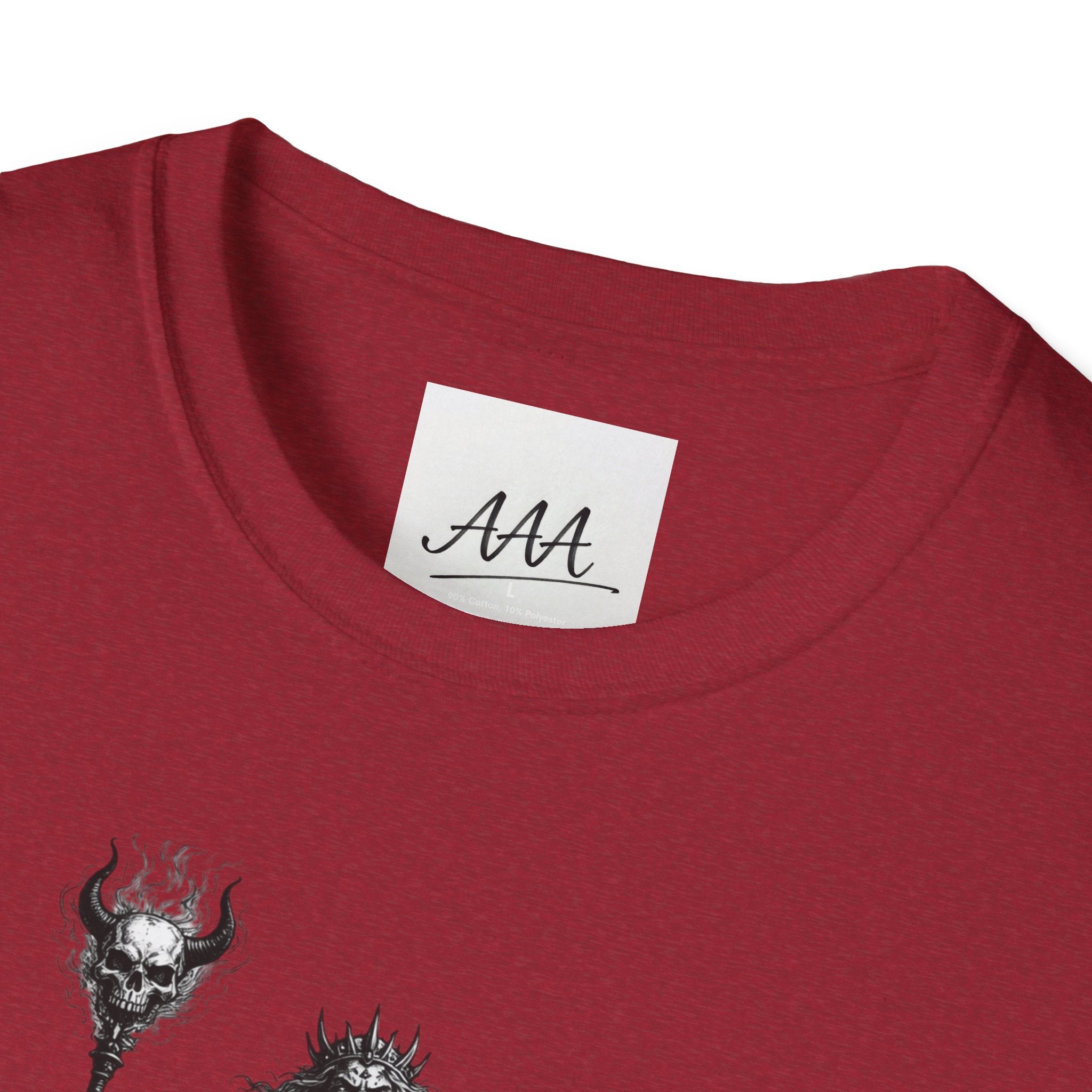 Hades Greek God T-Shirt | Dark Fantasy Hades with Cerberus Unisex T-Shirt | Olympian Collection