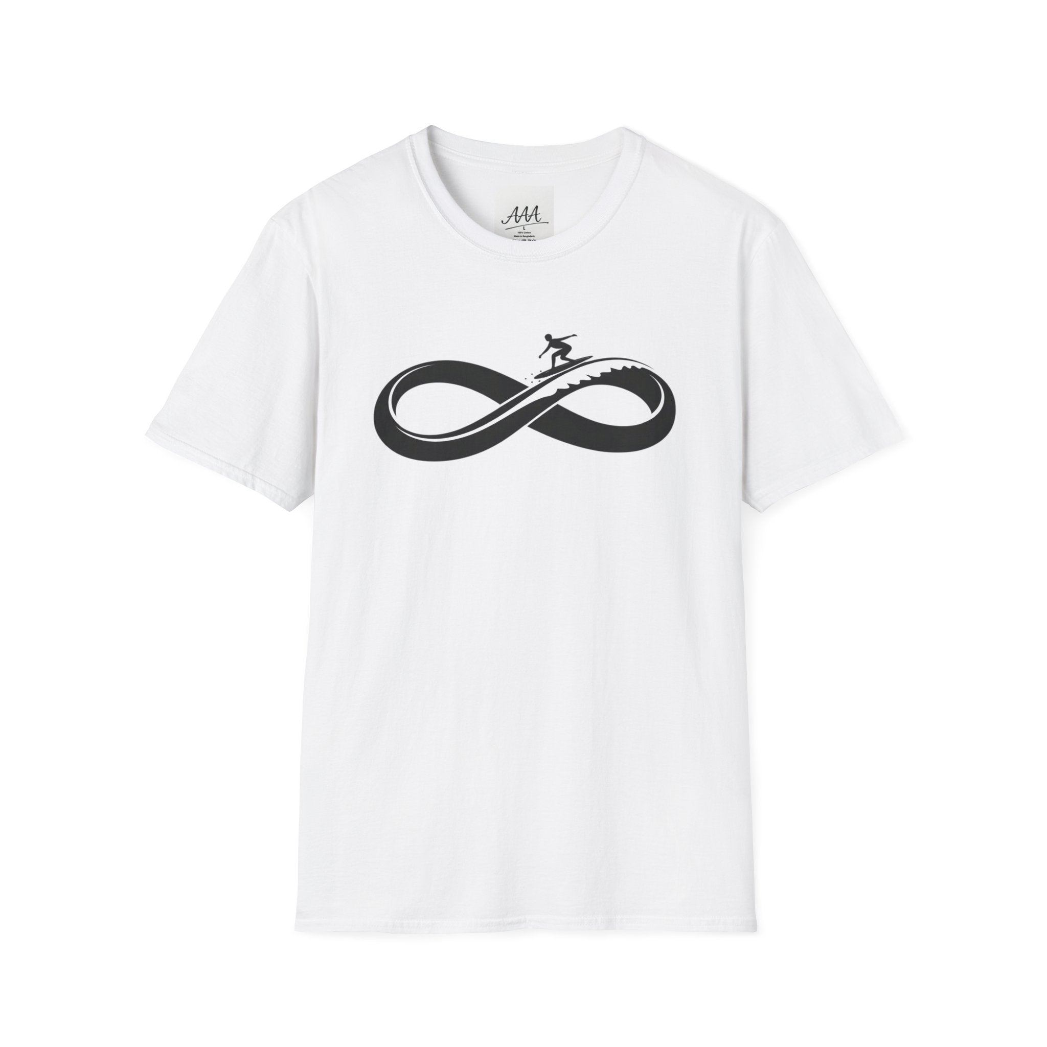 Infinity Wave Surfing T-Shirt | Surfer Shirt | Ocean Wave Tee | Beach Life Shirt