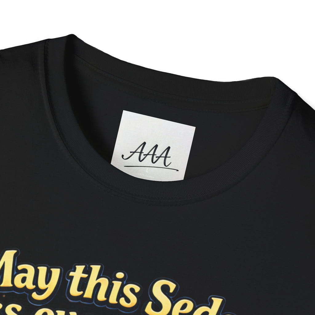 May This Seder Pass Over Quicker T-Shirt | Passover Seder Illustration
