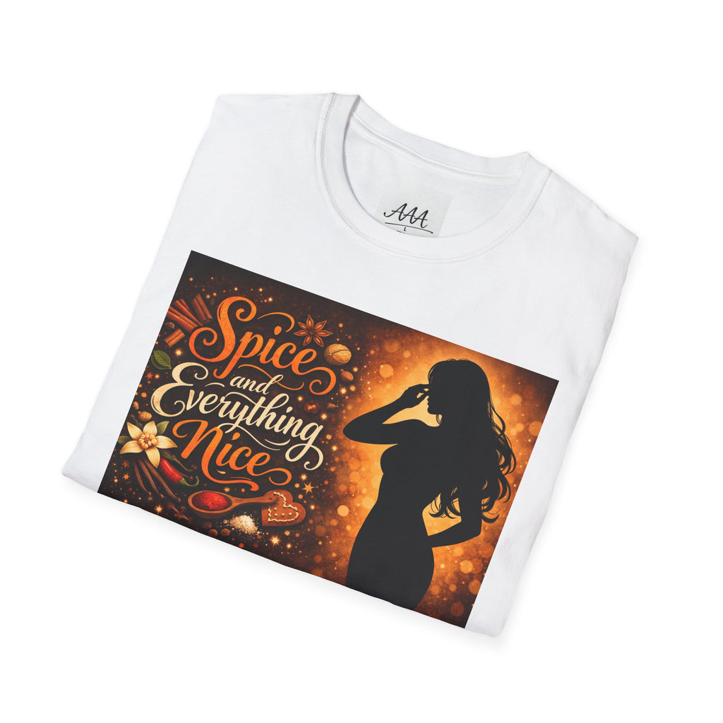 Spice and Everything Nice T-Shirt | Fall Pumpkin Spice Silhouette