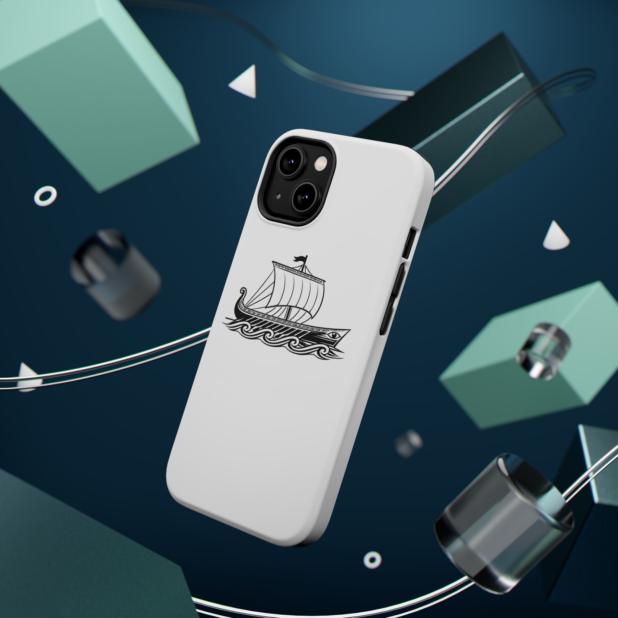 The Odyssey Magnetic Impact Phone Case Minimal Nautical iPhone Cover