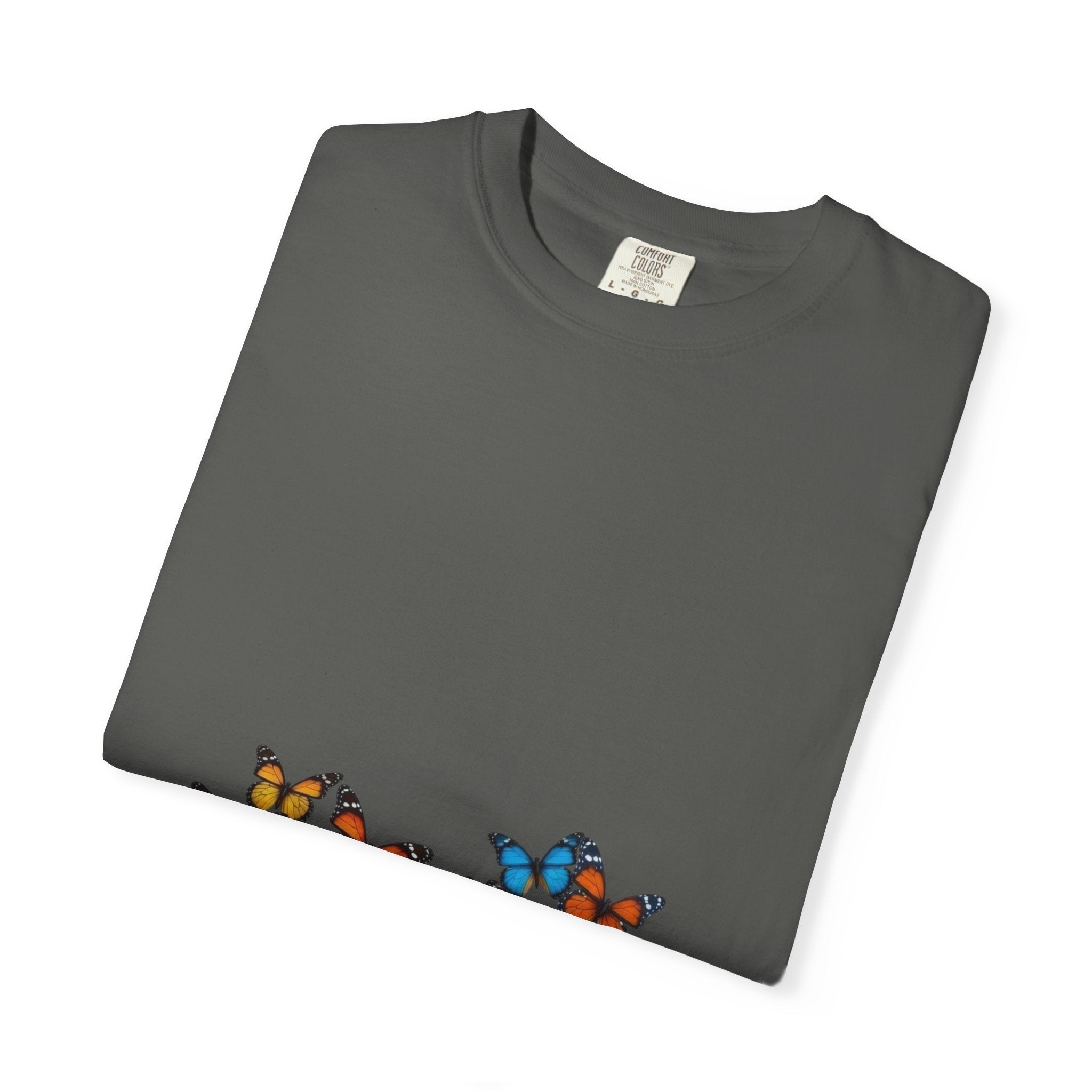 Butterflies in My Belly Colorful Graphic Tee