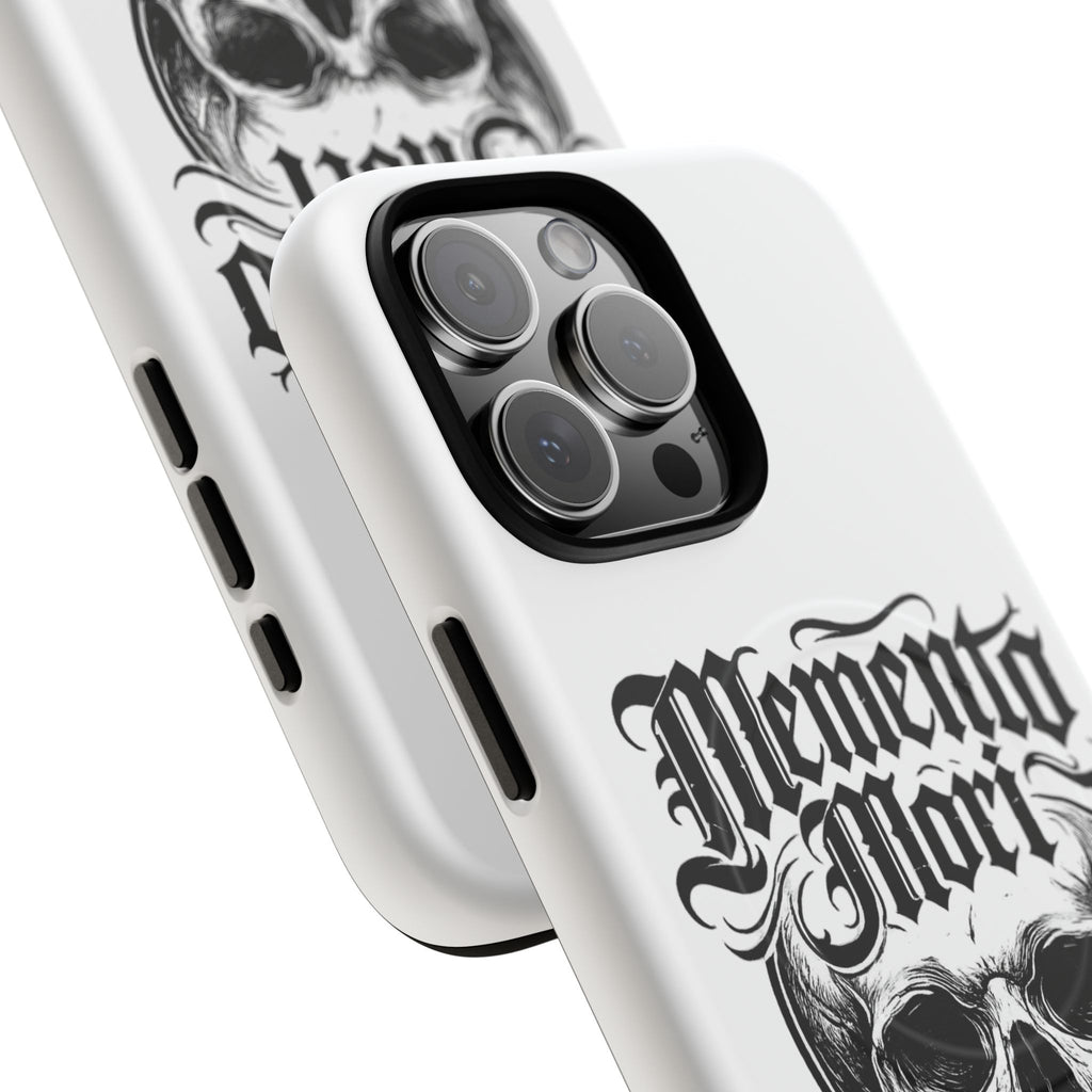 Memento Mori Skull Tough Magnetic Phone Case