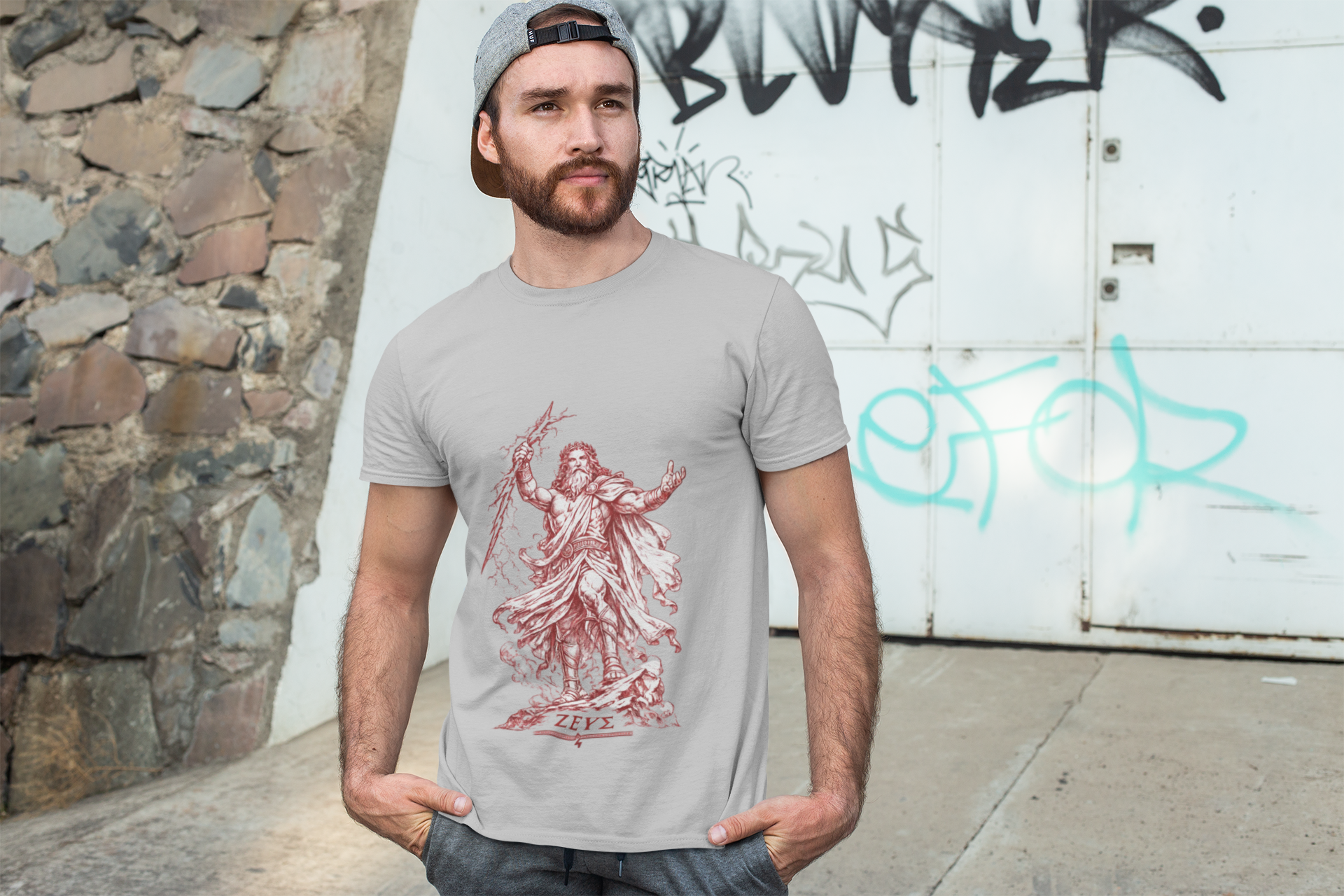 Zeus T-Shirt -  The Olympian Collection