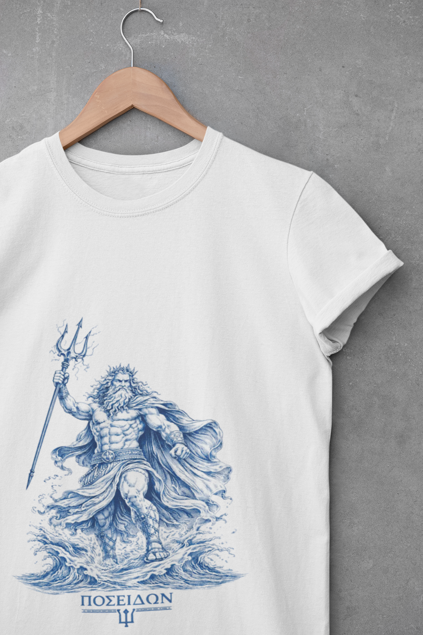 Poseidon T-Shirt — The Olympian Collection