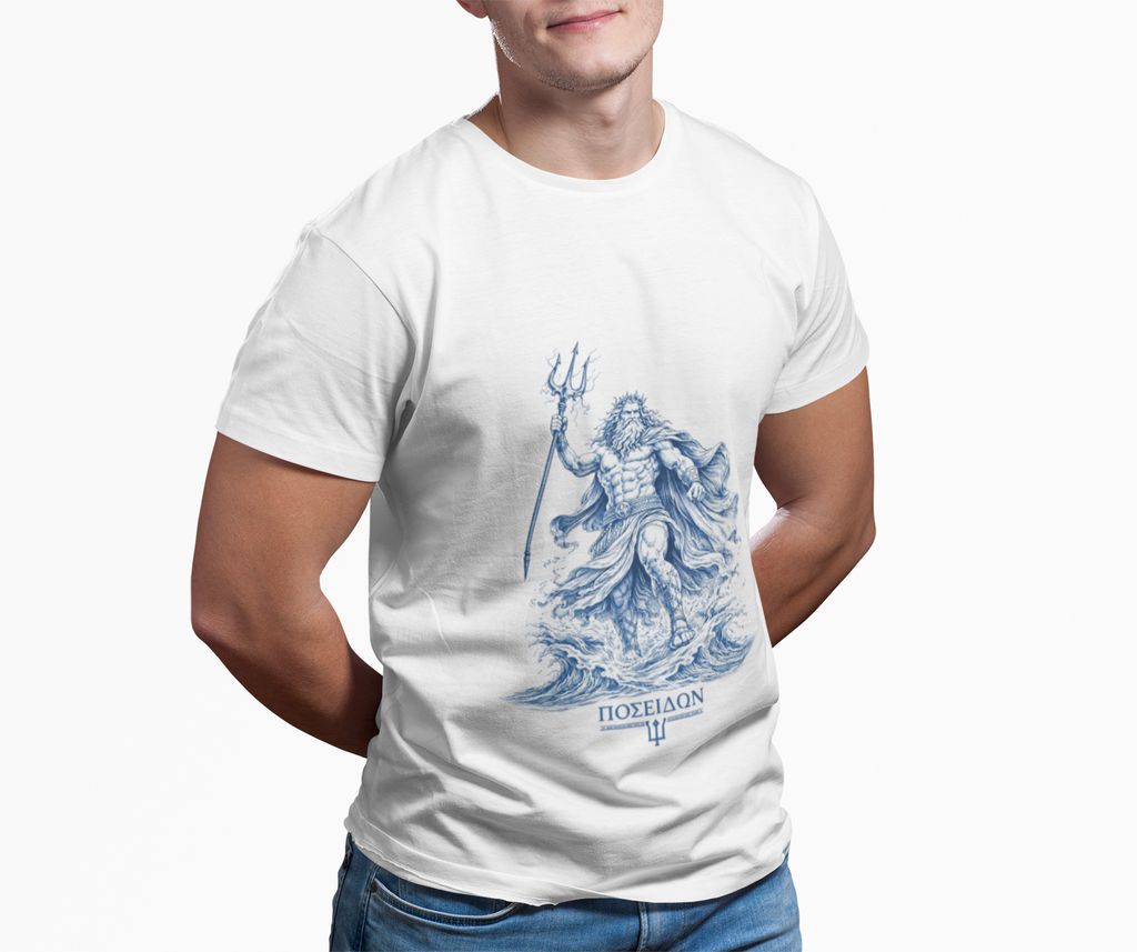 Poseidon T-Shirt — The Olympian Collection
