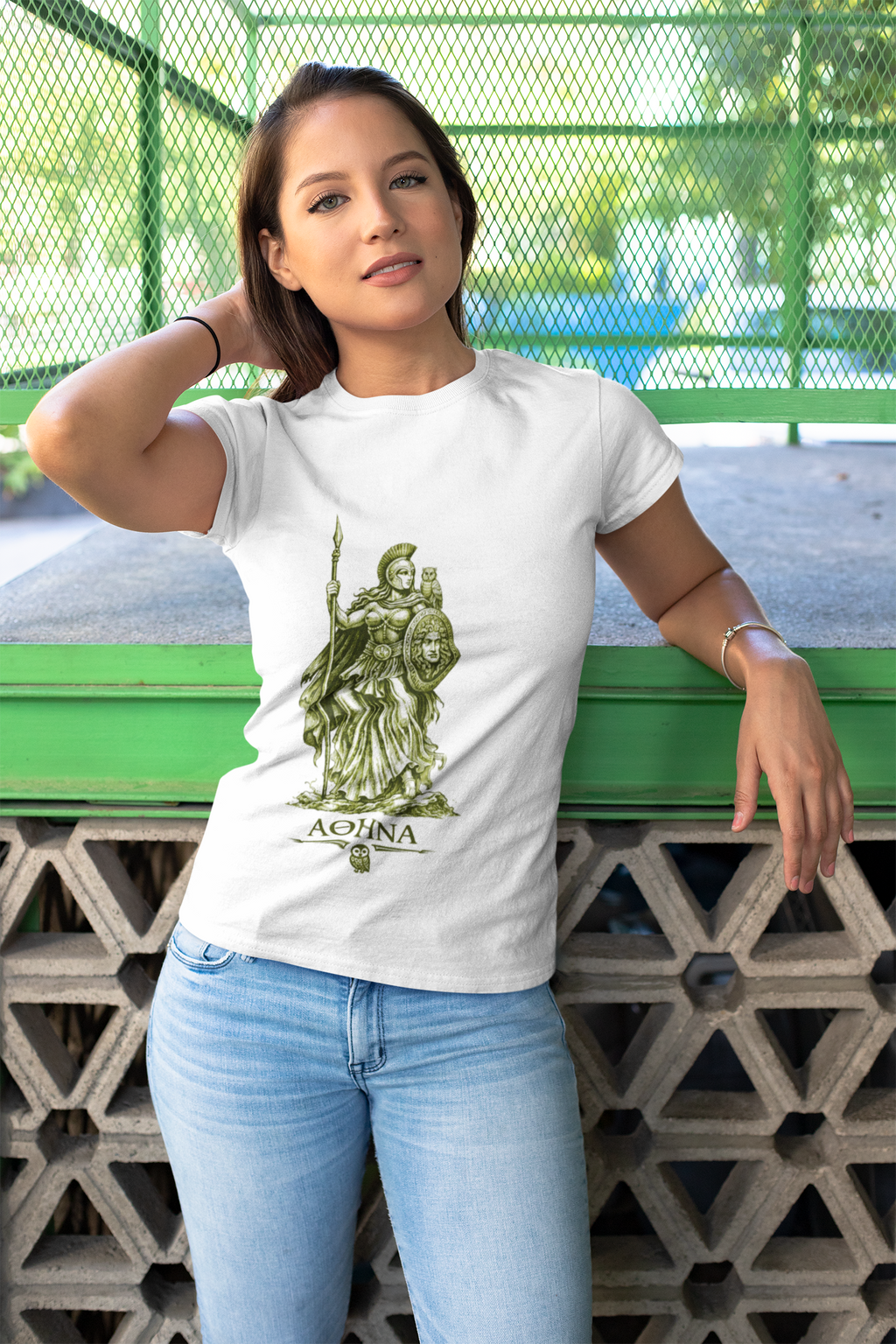 Athena T‑Shirt — The Olympian Collection
