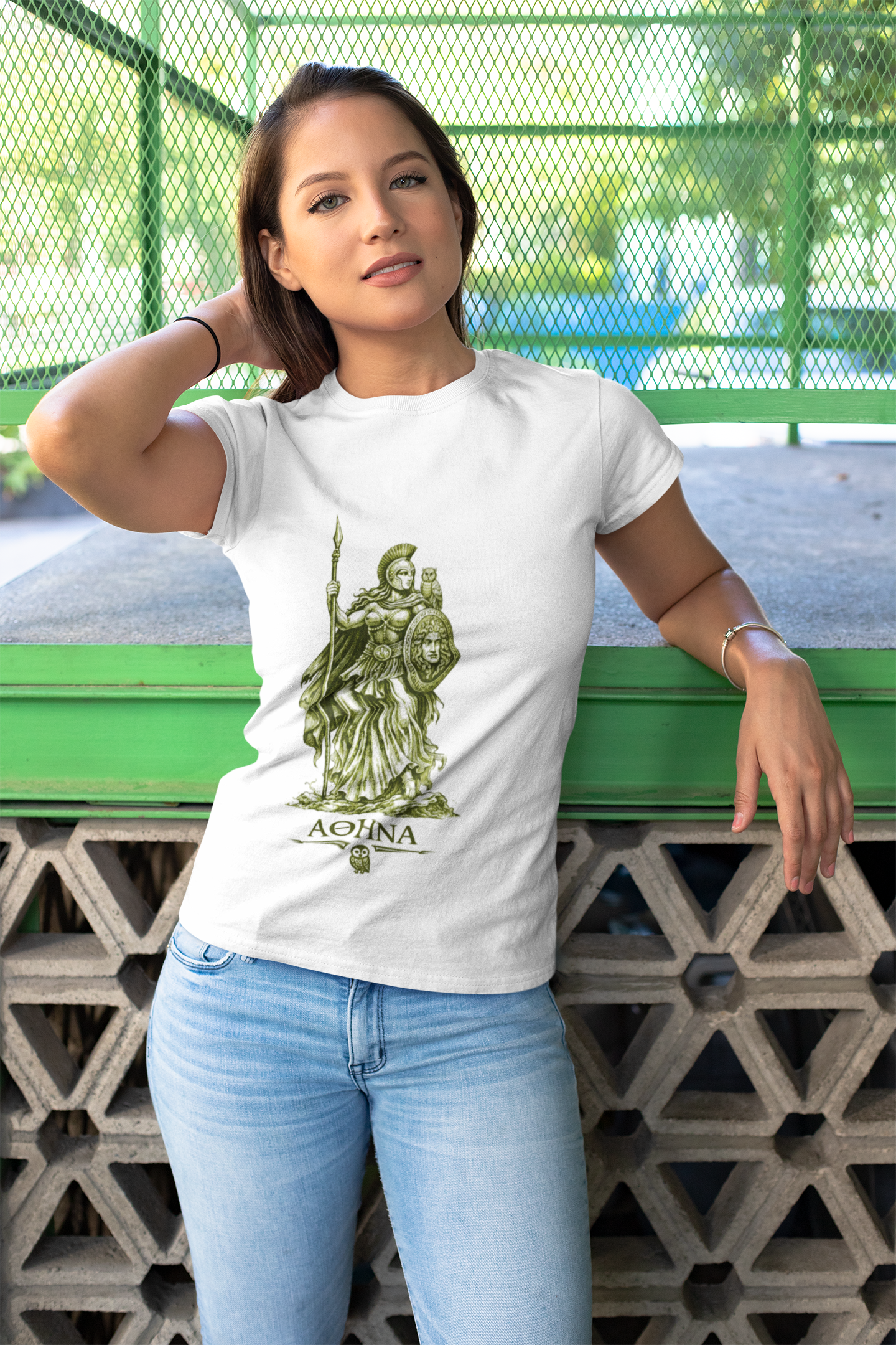 Athena T‑Shirt — The Olympian Collection