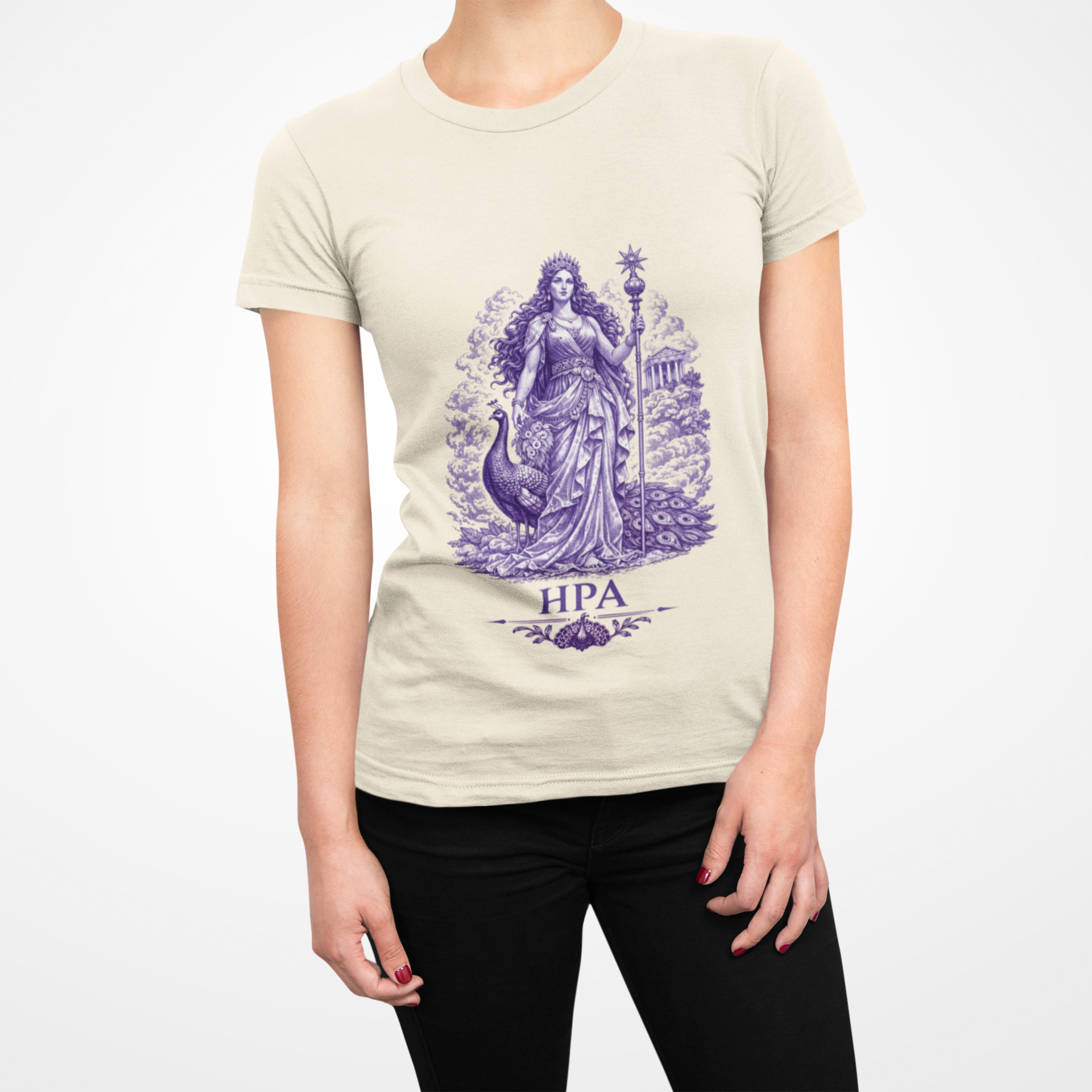Hera T-Shirt | Greek Queen of the Gods Mythology Tee | Ancient Greece Graphic Shirt | Gift for Her | Unisex Soft Cotton