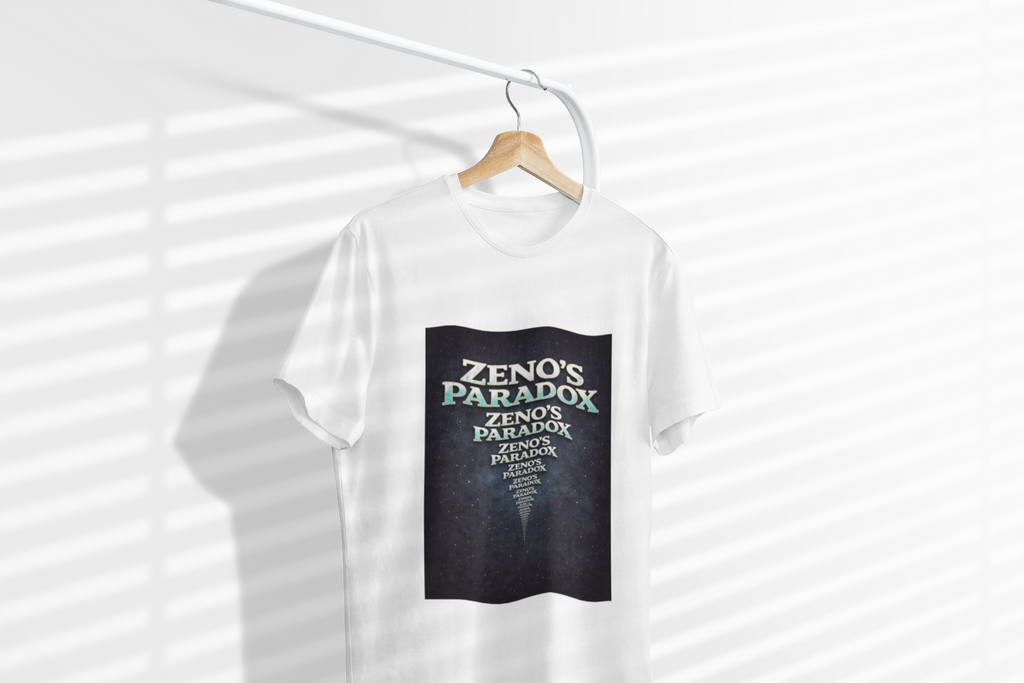 Zeno's Paradox T-Shirt | Ancient Greek Philosophy Graphic Tee | Philosophy Student Gift | Intellectual Humor Shirt | Math Nerd Tee