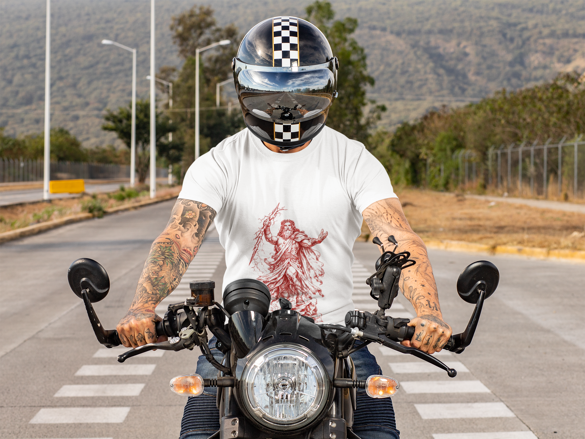 Zeus T-Shirt | King of the Gods Greek Mythology Tee | Ancient Greece Graphic Shirt | Gift for History Lover | Unisex Soft Cotton