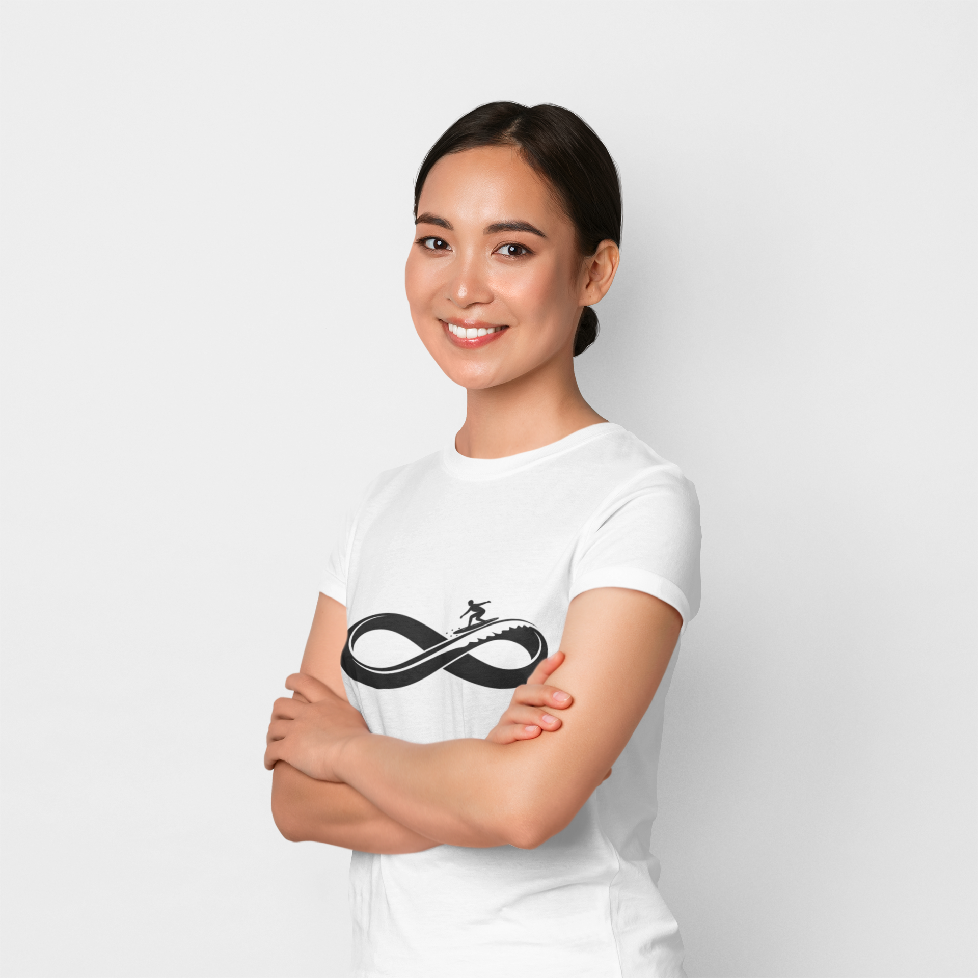 Infinity Wave Surfing T-Shirt | Surfer Shirt | Ocean Wave Tee | Beach Life Shirt