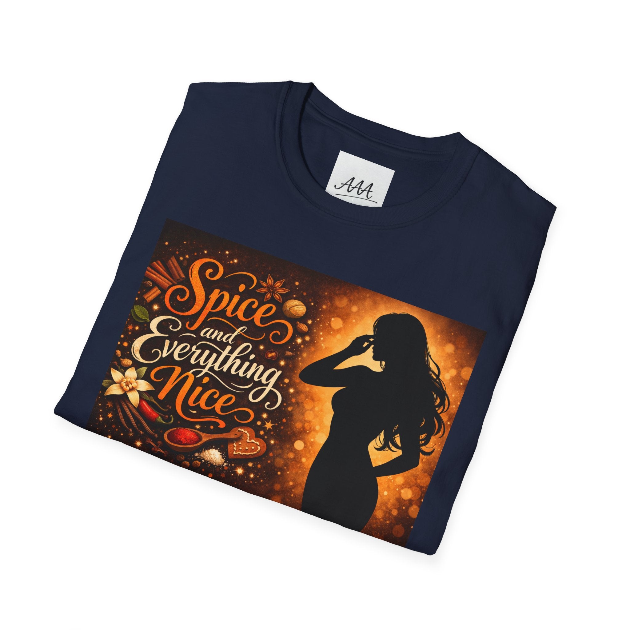 Spice and Everything Nice T-Shirt | Fall Pumpkin Spice Silhouette