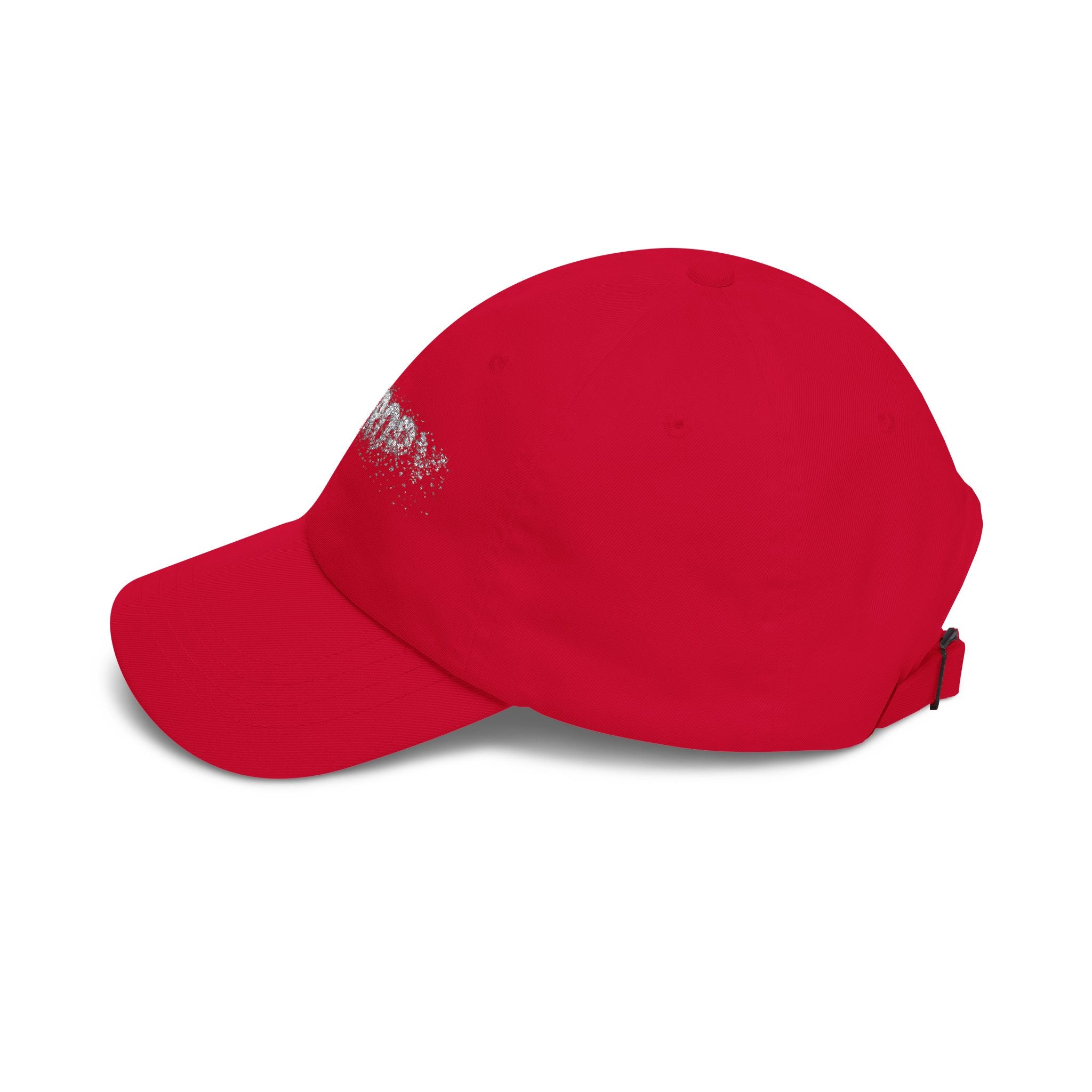 Entropy White Baseball Hat