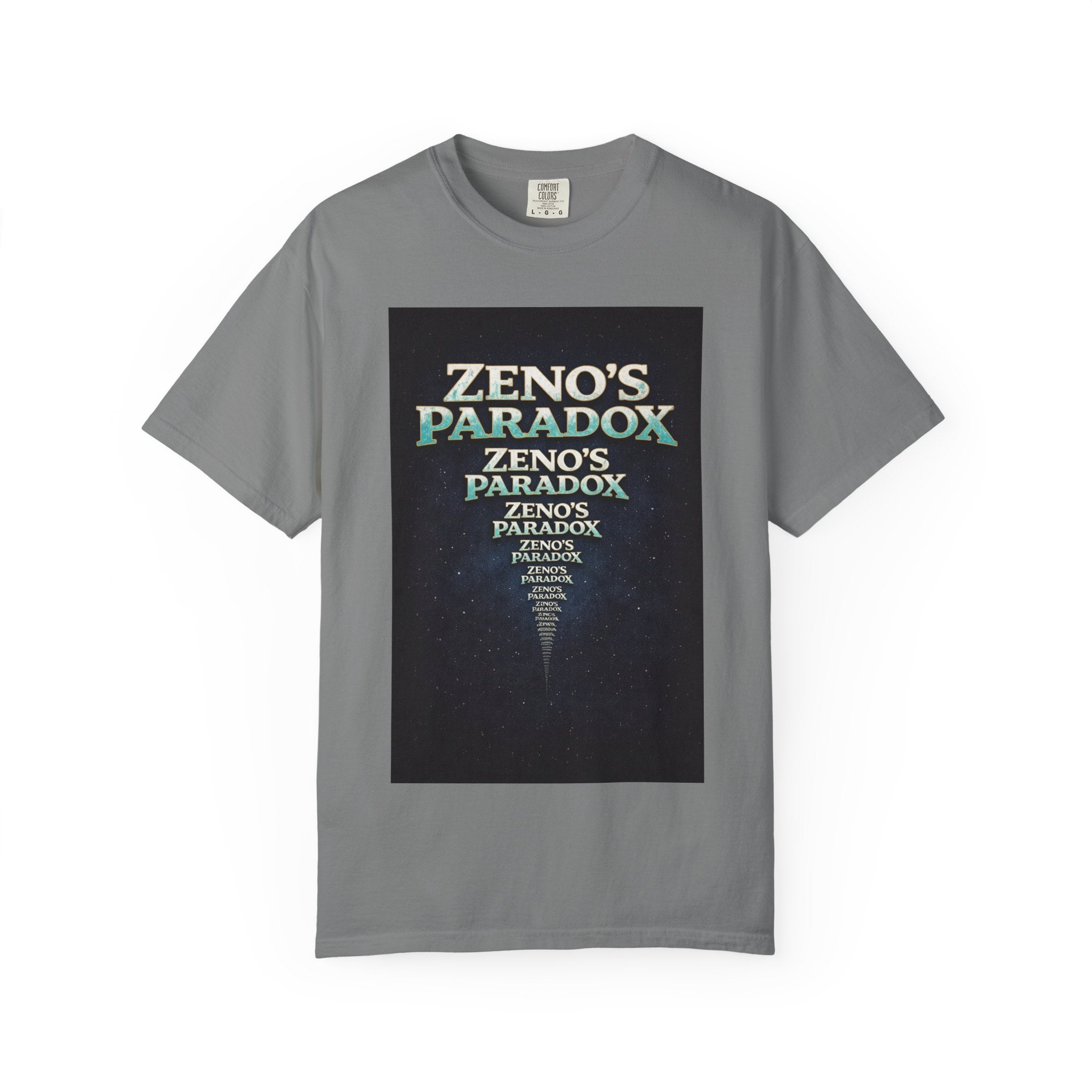 Zeno's Paradox T-Shirt | Ancient Greek Philosophy Graphic Tee | Philosophy Student Gift | Intellectual Humor Shirt | Math Nerd Tee