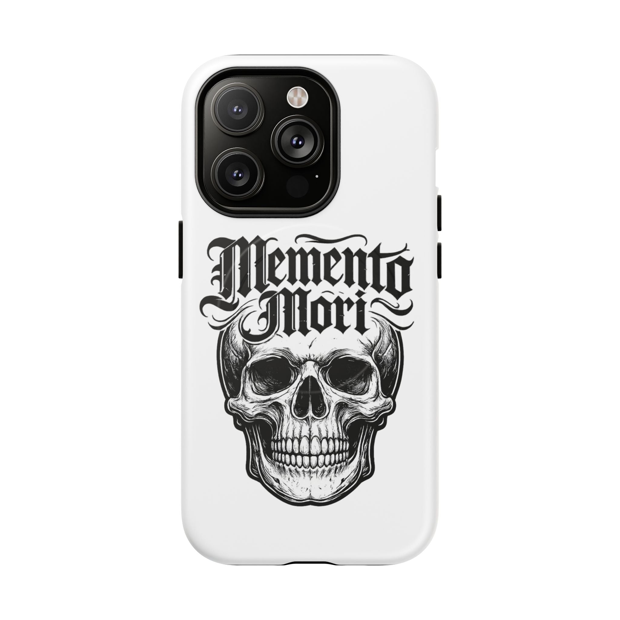 Memento Mori Skull Tough Magnetic Phone Case