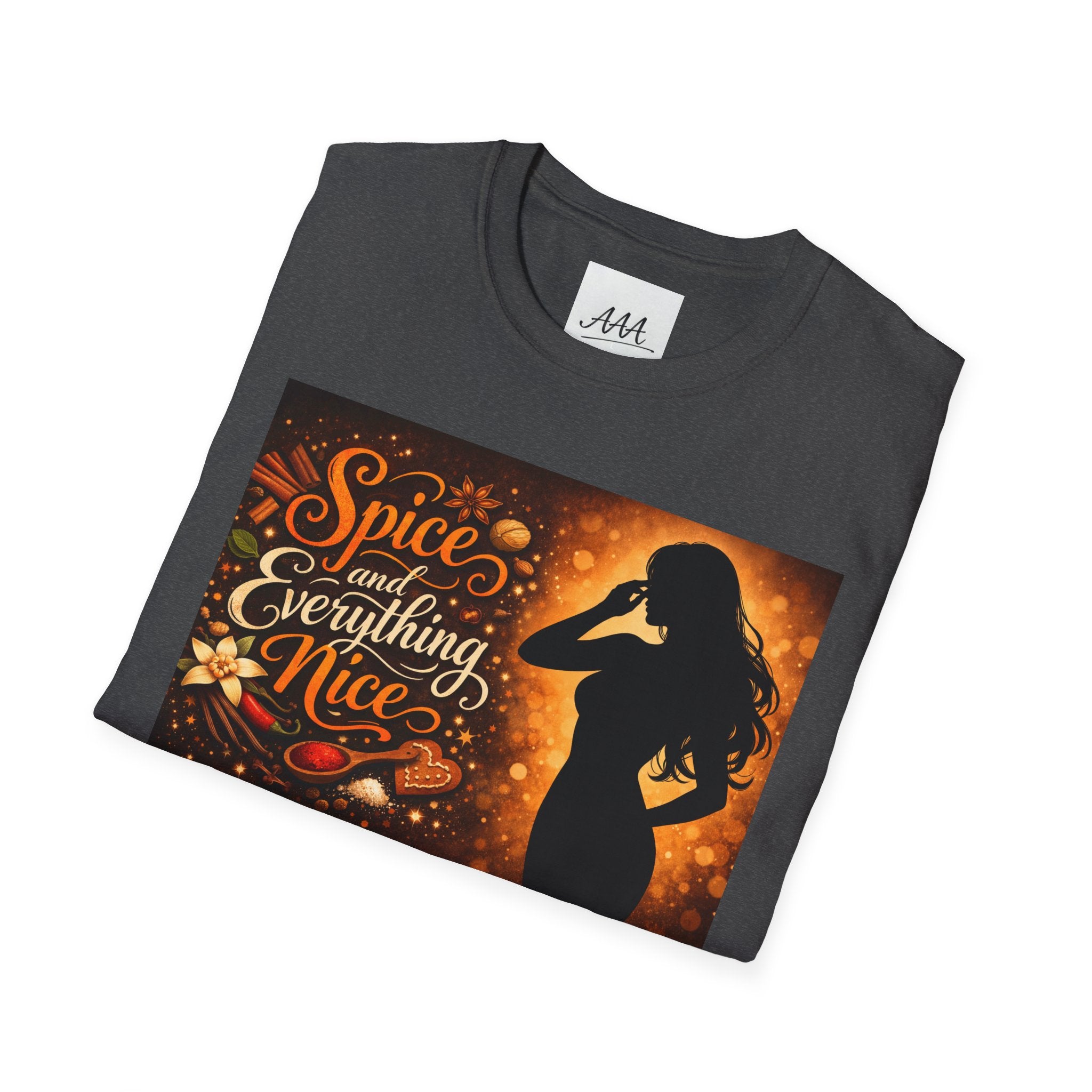 Spice and Everything Nice T-Shirt | Fall Pumpkin Spice Silhouette