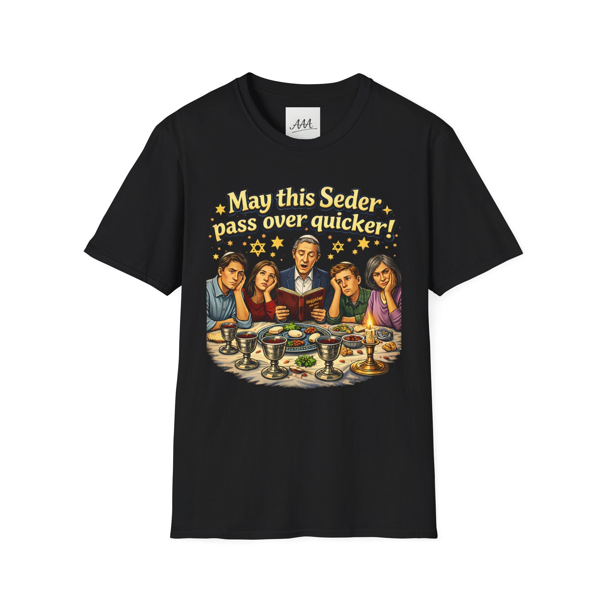May This Seder Pass Over Quicker T-Shirt | Passover Seder Illustration