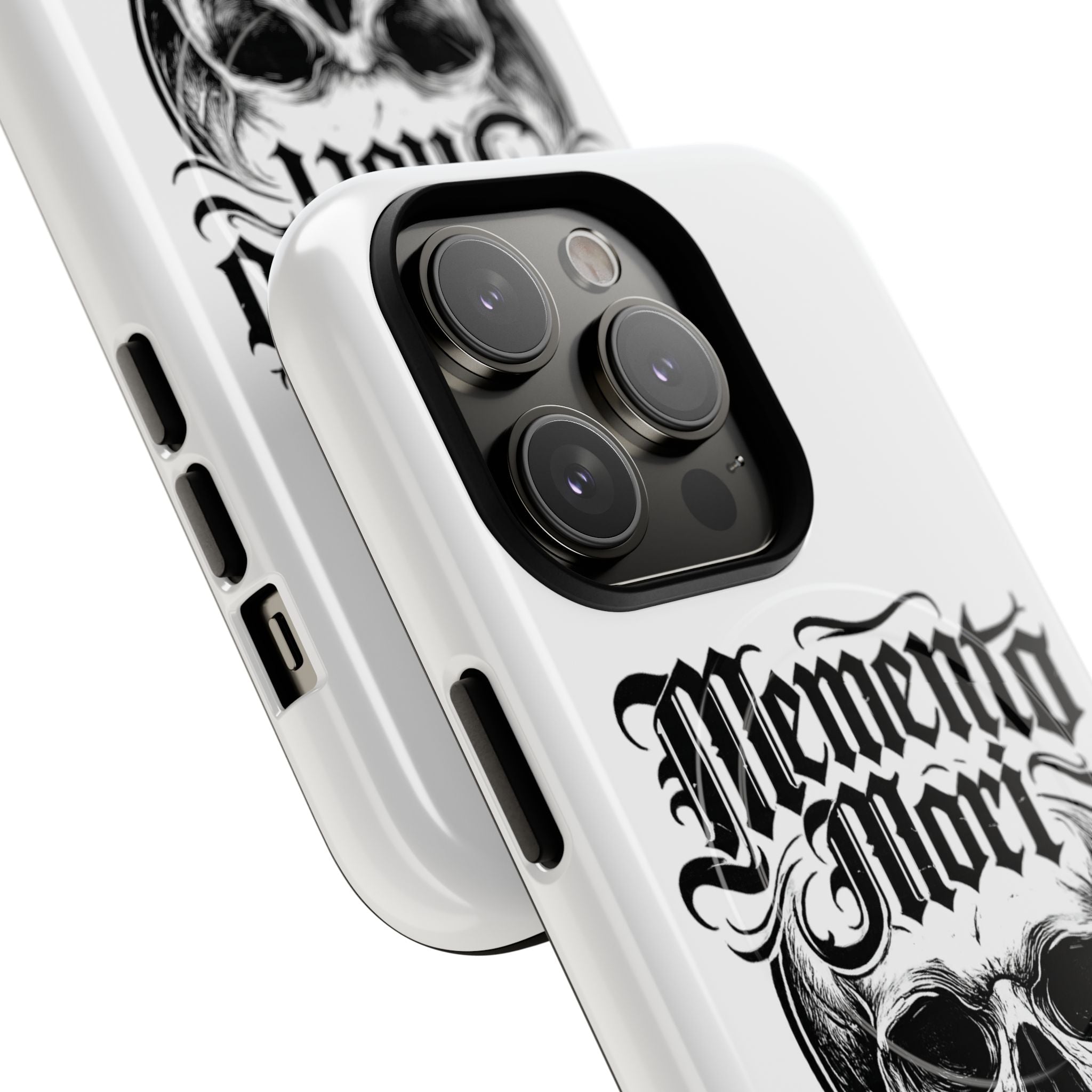 Memento Mori Skull Tough Magnetic Phone Case
