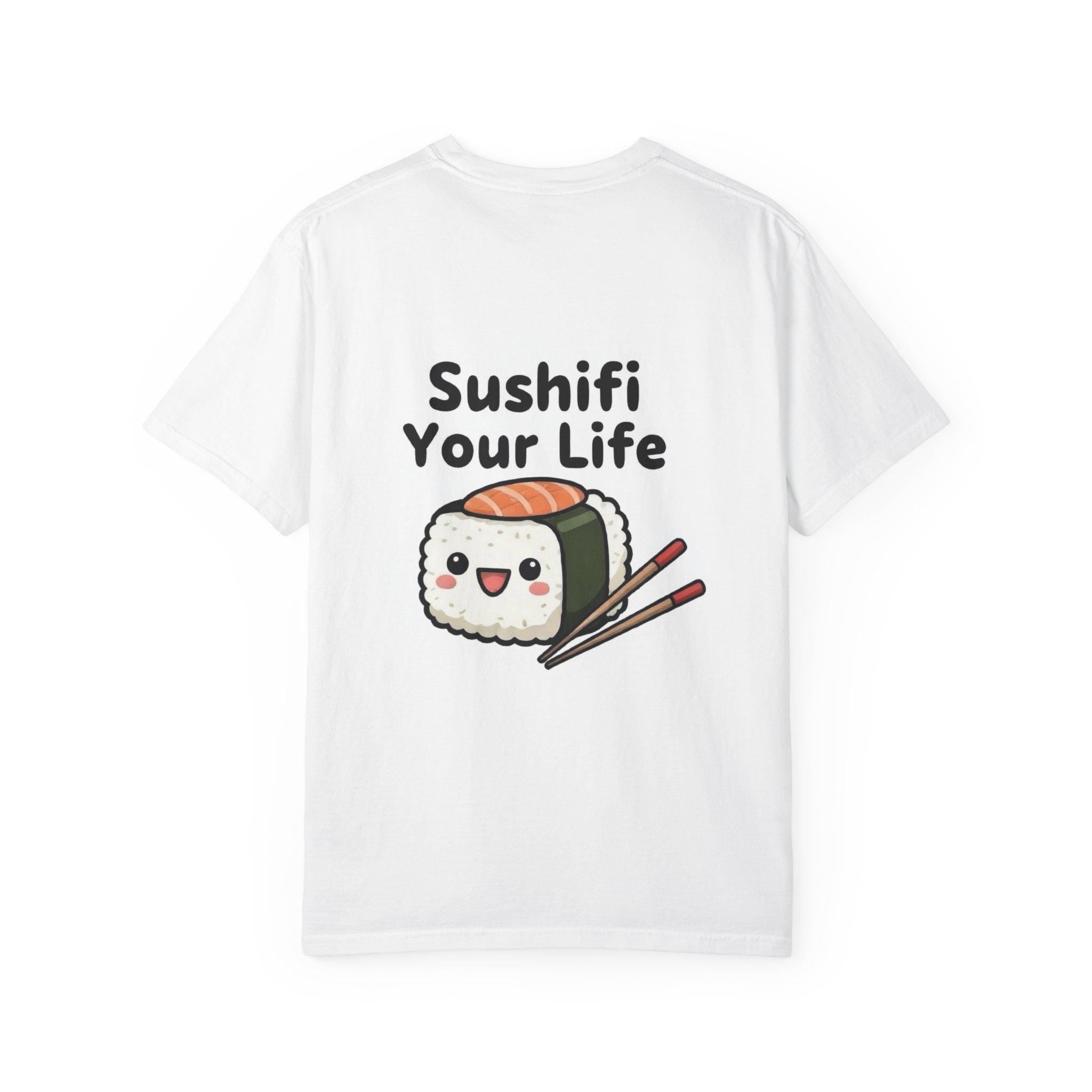 Sushifi Your Life T-Shirt Cute Kawaii Sushi Graphic Tee