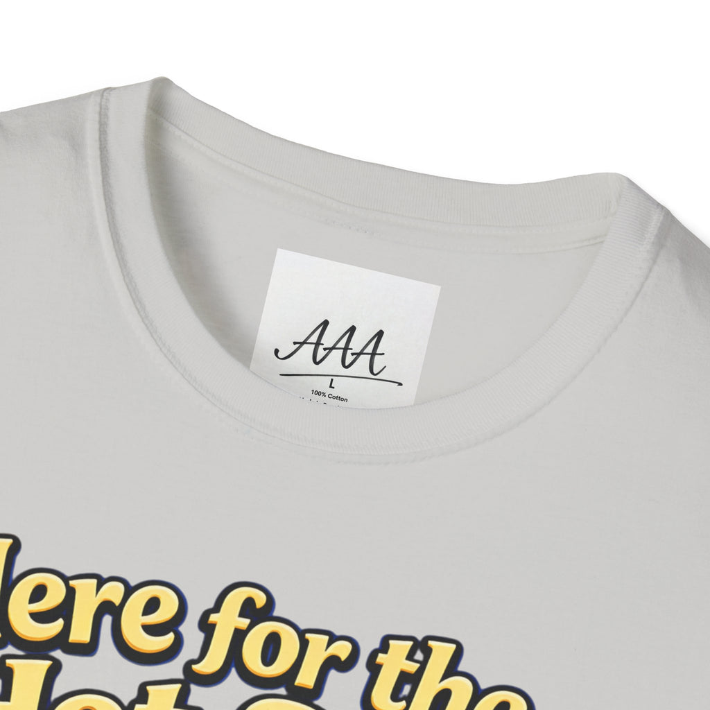 Here for the Hot Son graphic T-Shirt | Jewish Shabbat Seder Illustration