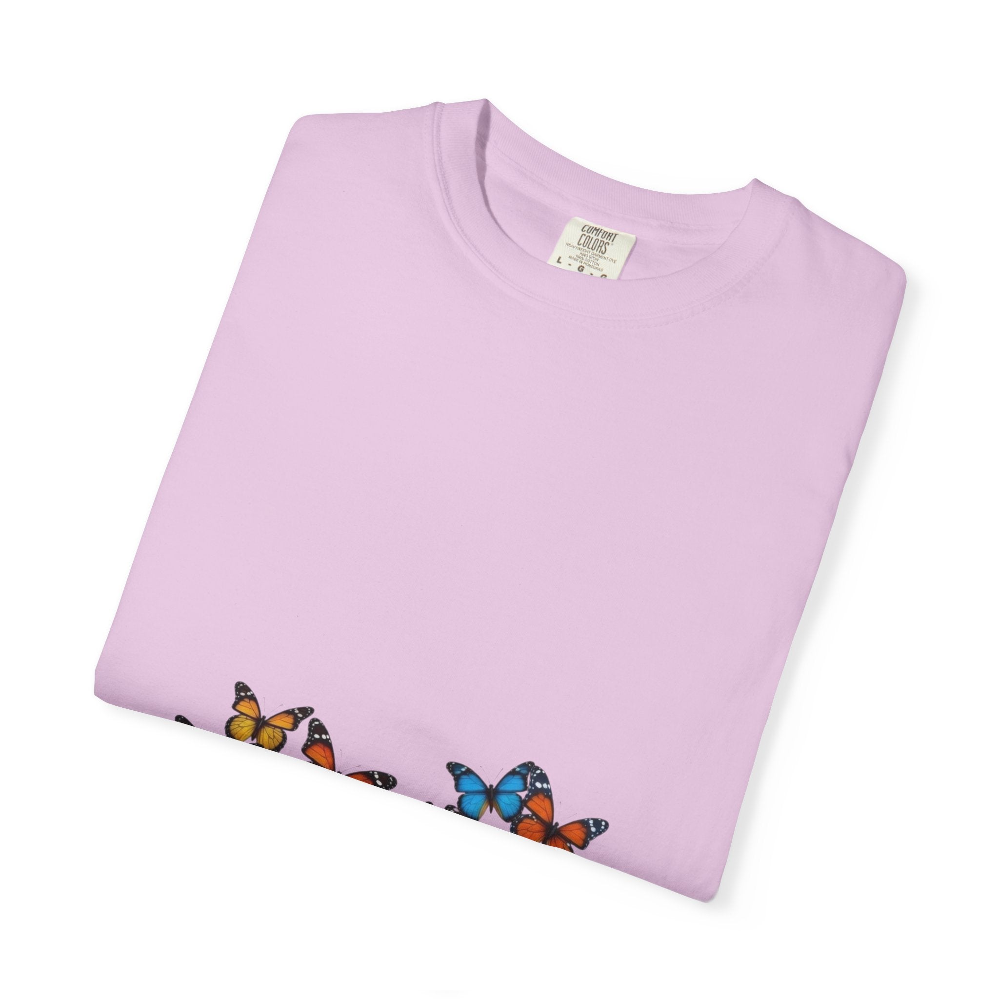 Butterflies in My Belly Colorful Graphic Tee