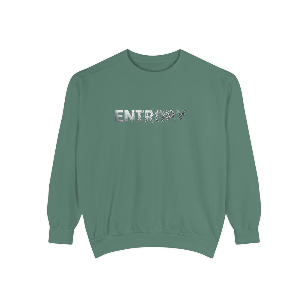 Entropy Graphic Sweatshirt Minimalist Science-Inspired Crewneck