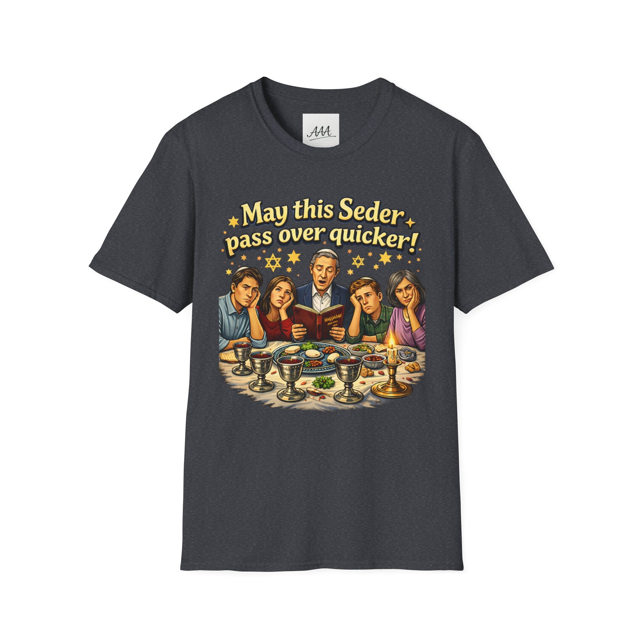 May This Seder Pass Over Quicker T-Shirt | Funny Passover Shirt | Jewish Holiday Humor Tee | Seder Night Gift | Passover Family Shirt